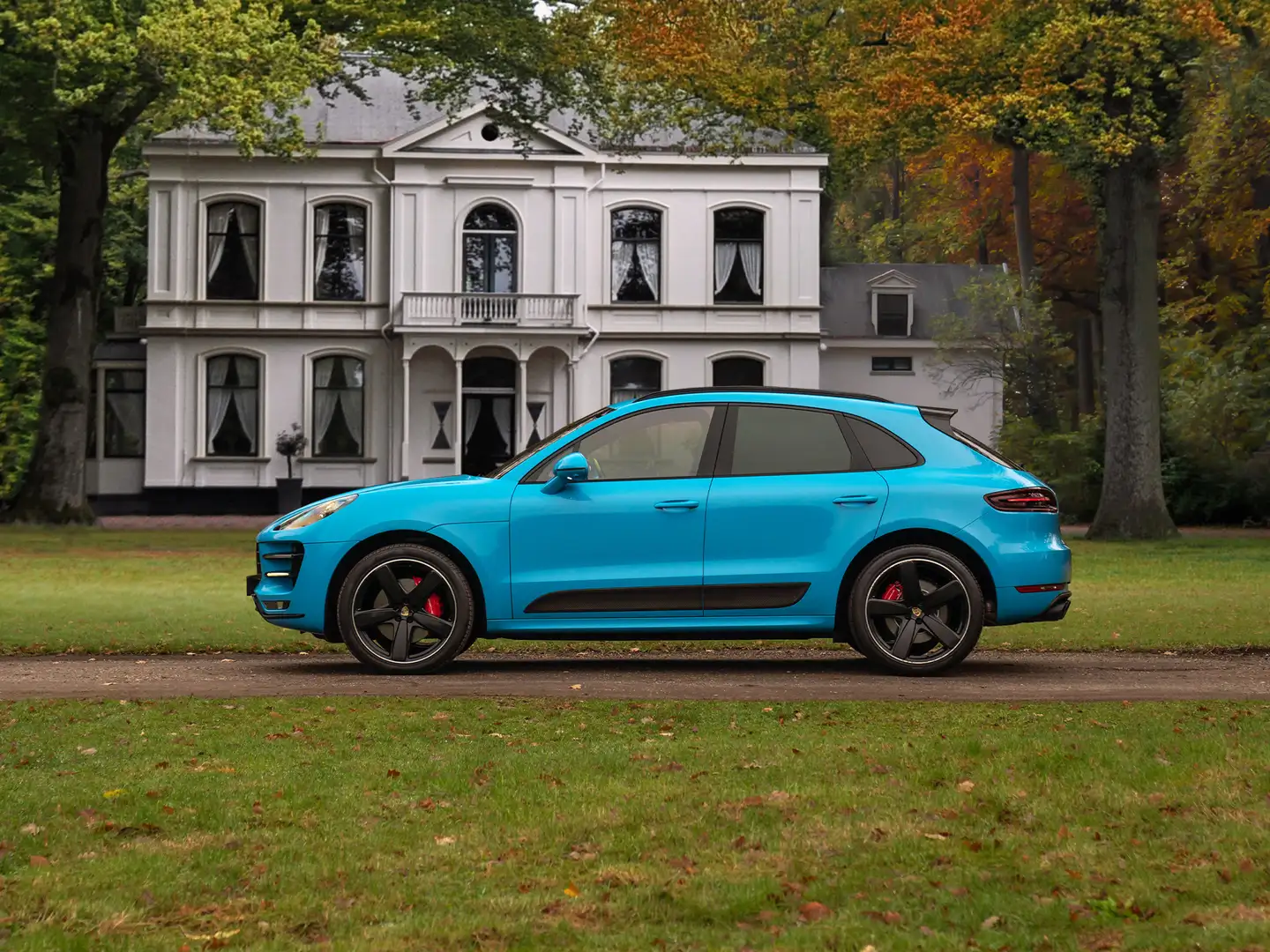 Porsche Macan 3.6 Turbo | Full! | SportDesign | Pano-dak | Carbo Blauw - 1
