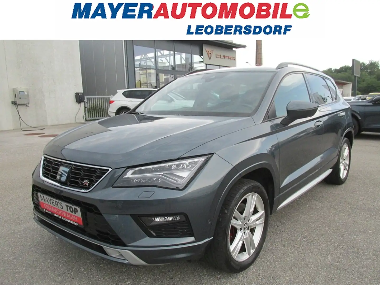 SEAT Ateca 2,0 FR 4WD TDI DSG Gris - 1