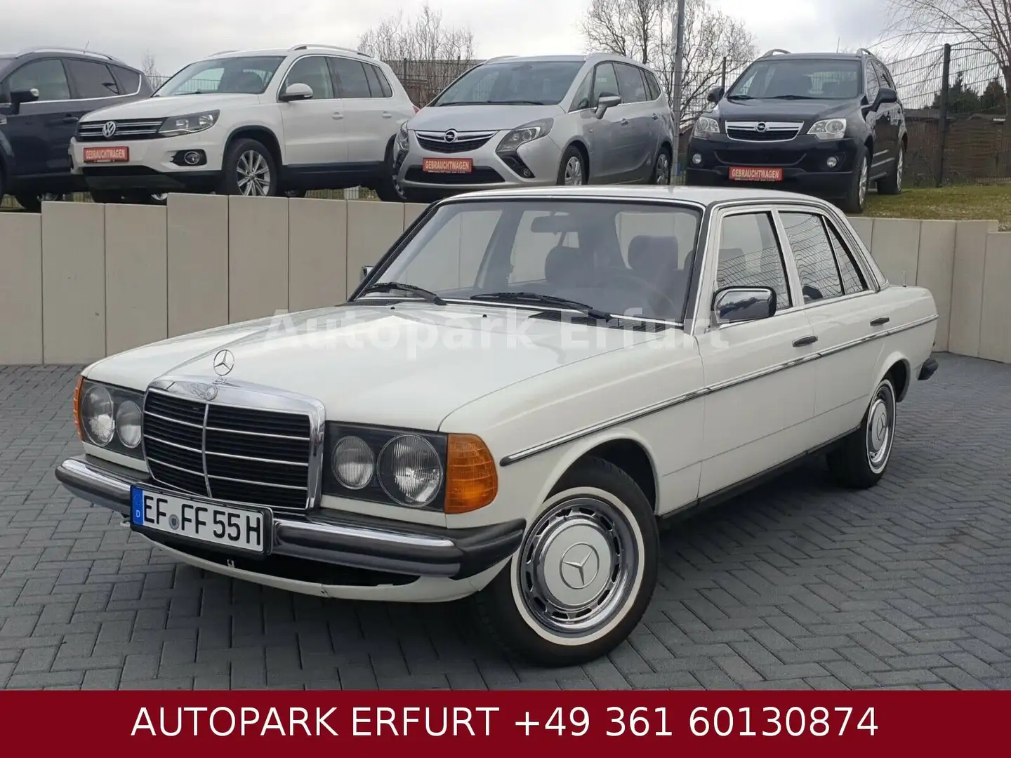 Mercedes-Benz 200 W123 Automatik*Vollrestauriert*H-Kennzeichen Білий - 1