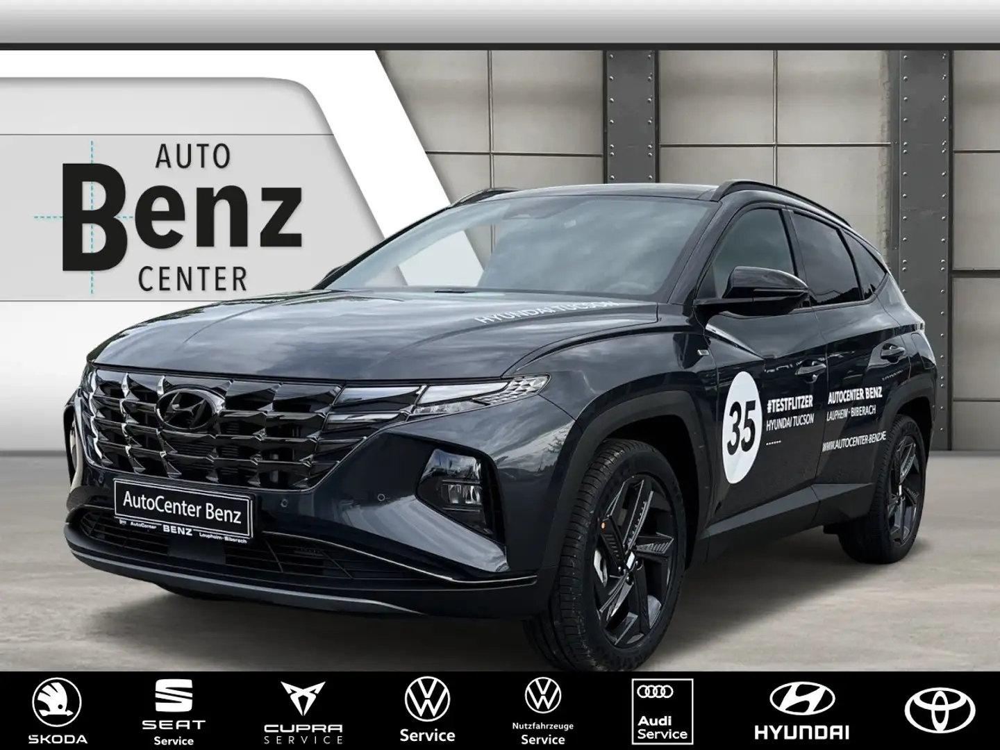 Hyundai TUCSON Blackline Mild-Hybrid 2WD Klima Navi Zwart - 1