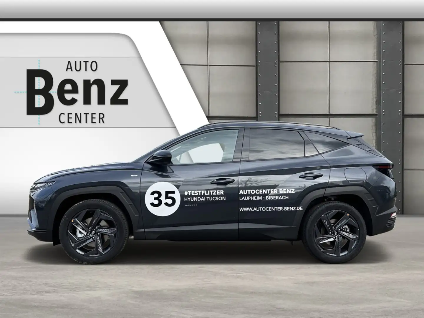 Hyundai TUCSON Blackline Mild-Hybrid 2WD Klima Navi Zwart - 2