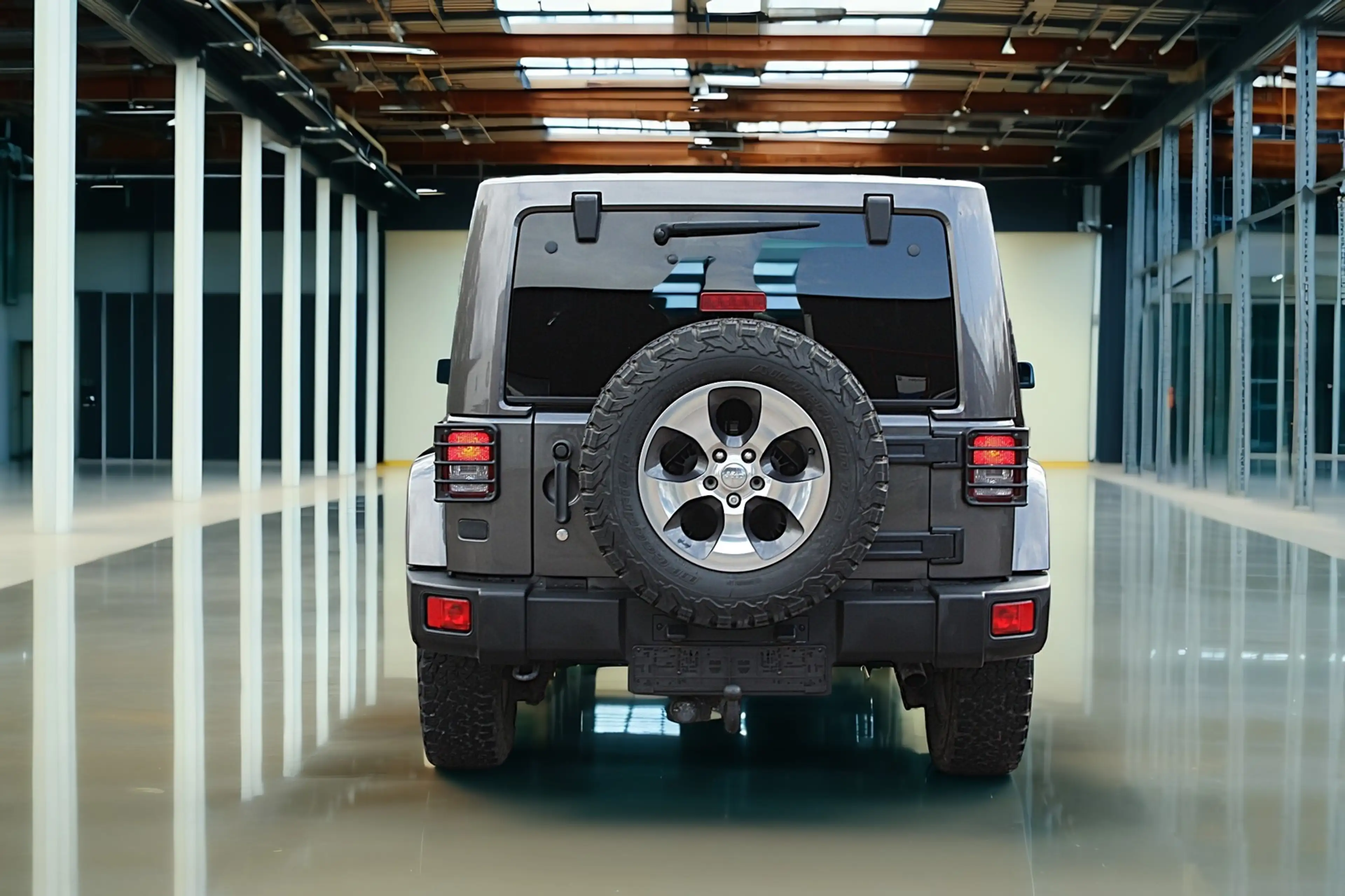 Jeep Wrangler 2.8 SAHARA Auto. Navi/Leder/Ahk/LED — photo 8