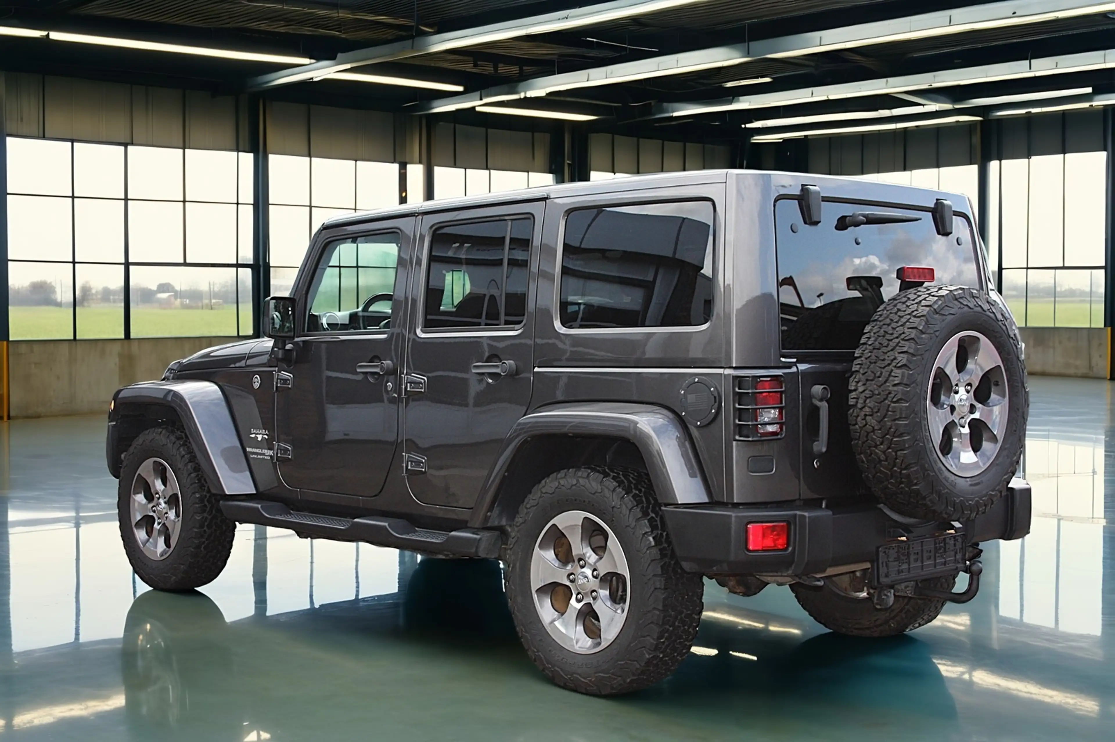 Jeep Wrangler 2.8 SAHARA Auto. Navi/Leder/Ahk/LED — photo 7