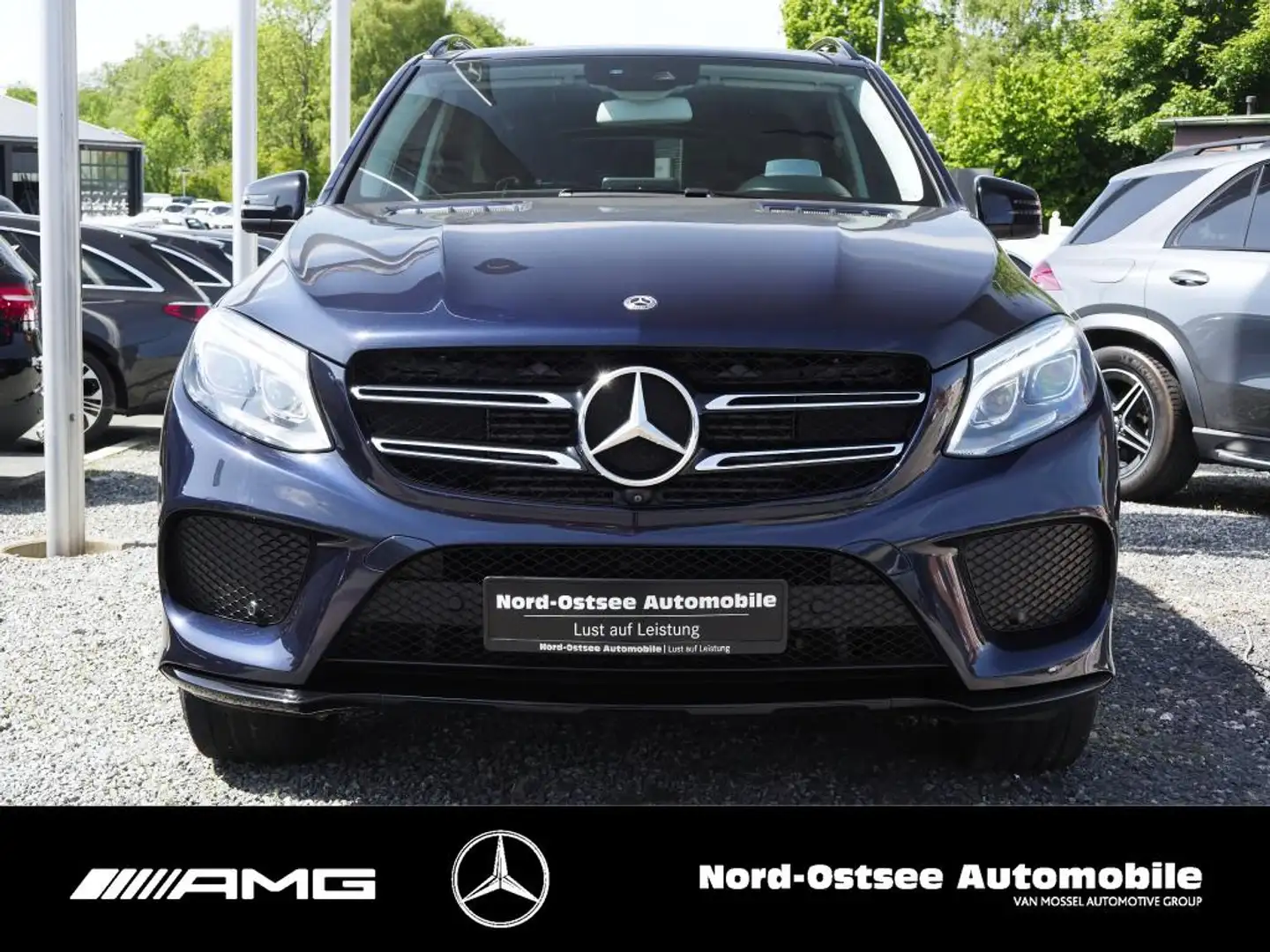 Mercedes-Benz GLE 350 d 4M AMG STANDHZG AHK NIGHT PANO LED HUD Azul - 2