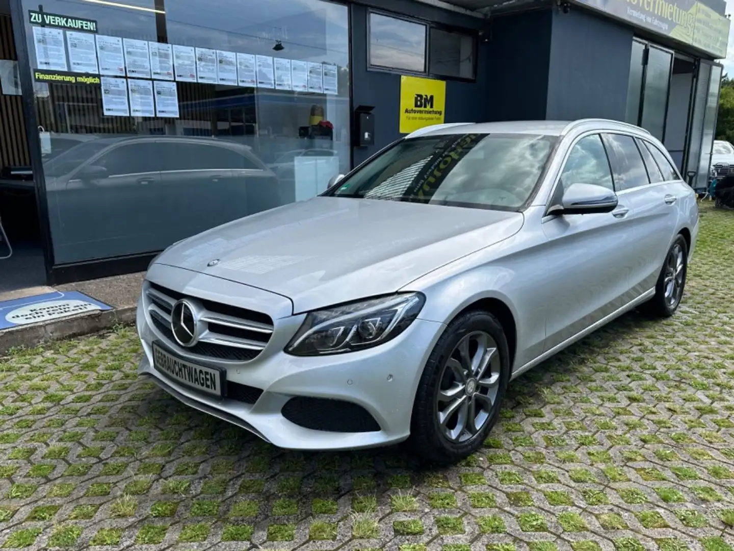 Mercedes-Benz C 180 Kombi Avantgarde Xenon/Klima/Navi/AHK/usw Silber - 1