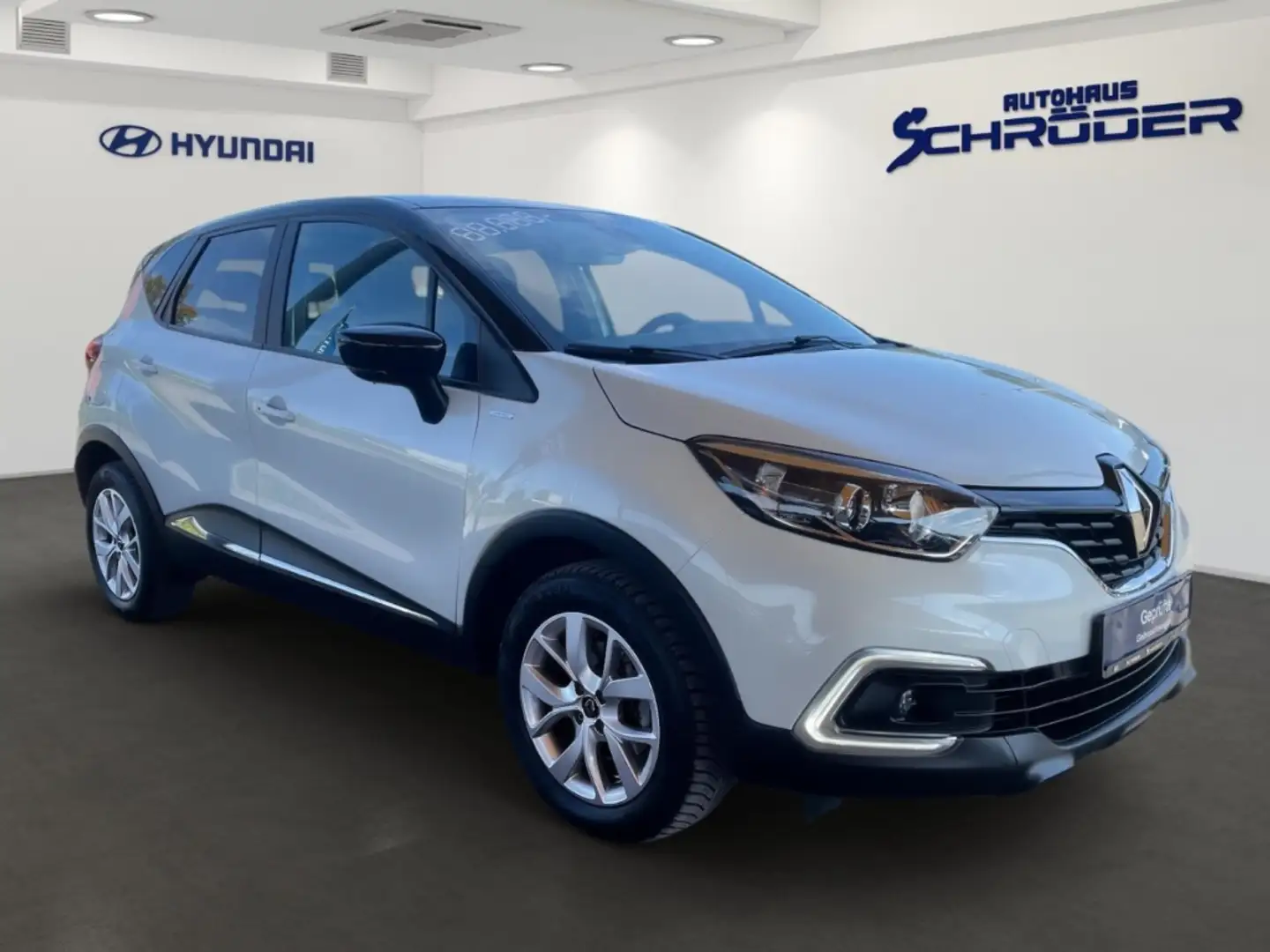 Renault Captur 1.3 Limited Allwetter Sitzheizung Tempomat Blanc - 2