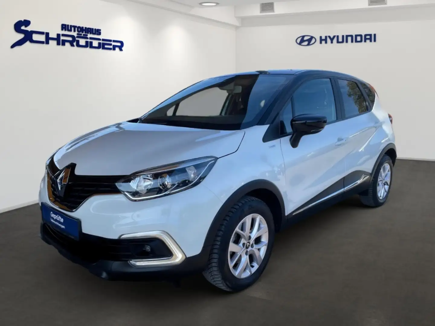 Renault Captur 1.3 Limited Allwetter Sitzheizung Tempomat Blanc - 1