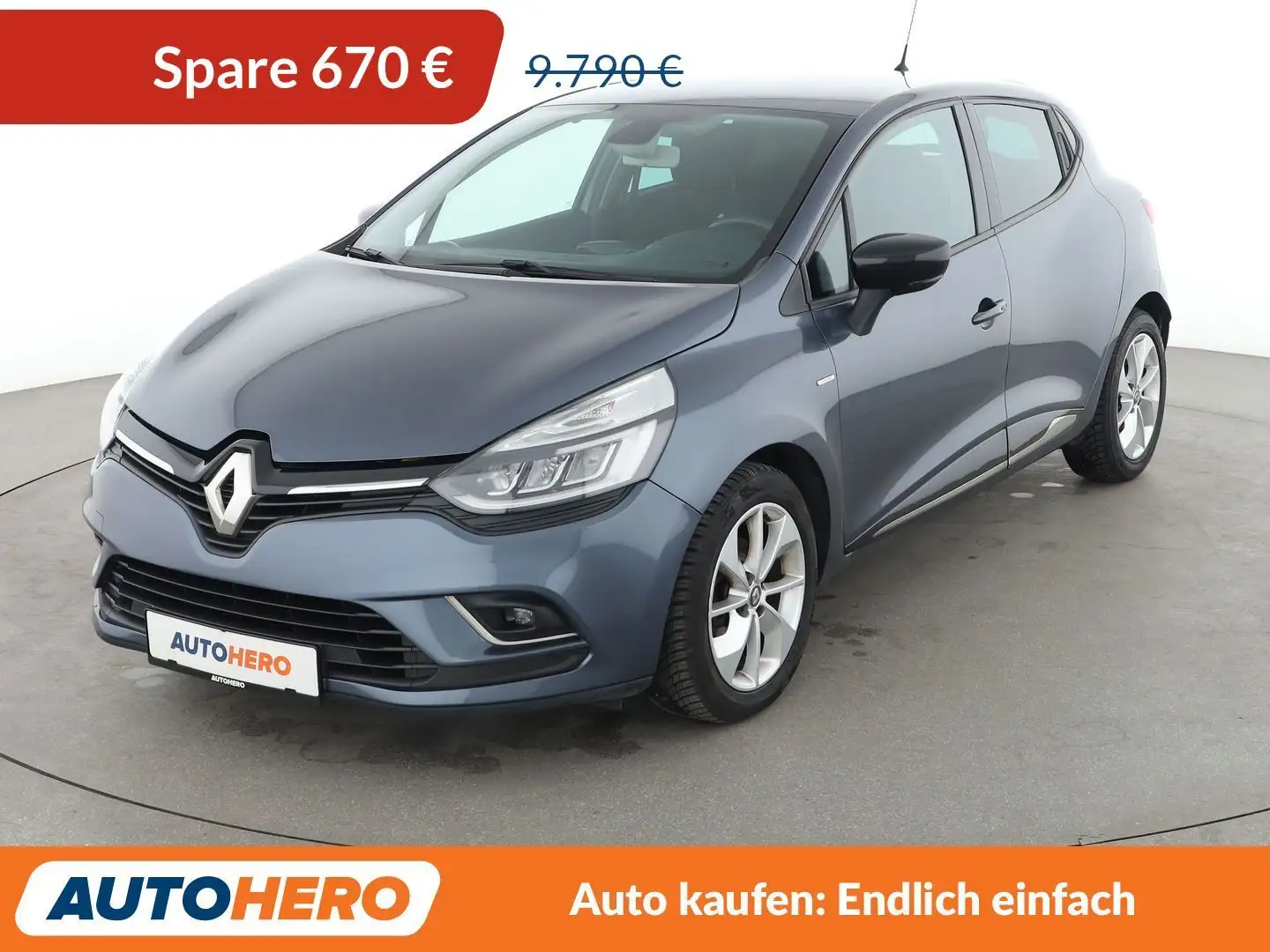Renault Clio 1.2 TCe Energy Limited*NAVI*TEMPO*LIM*PDC* Grau - 1
