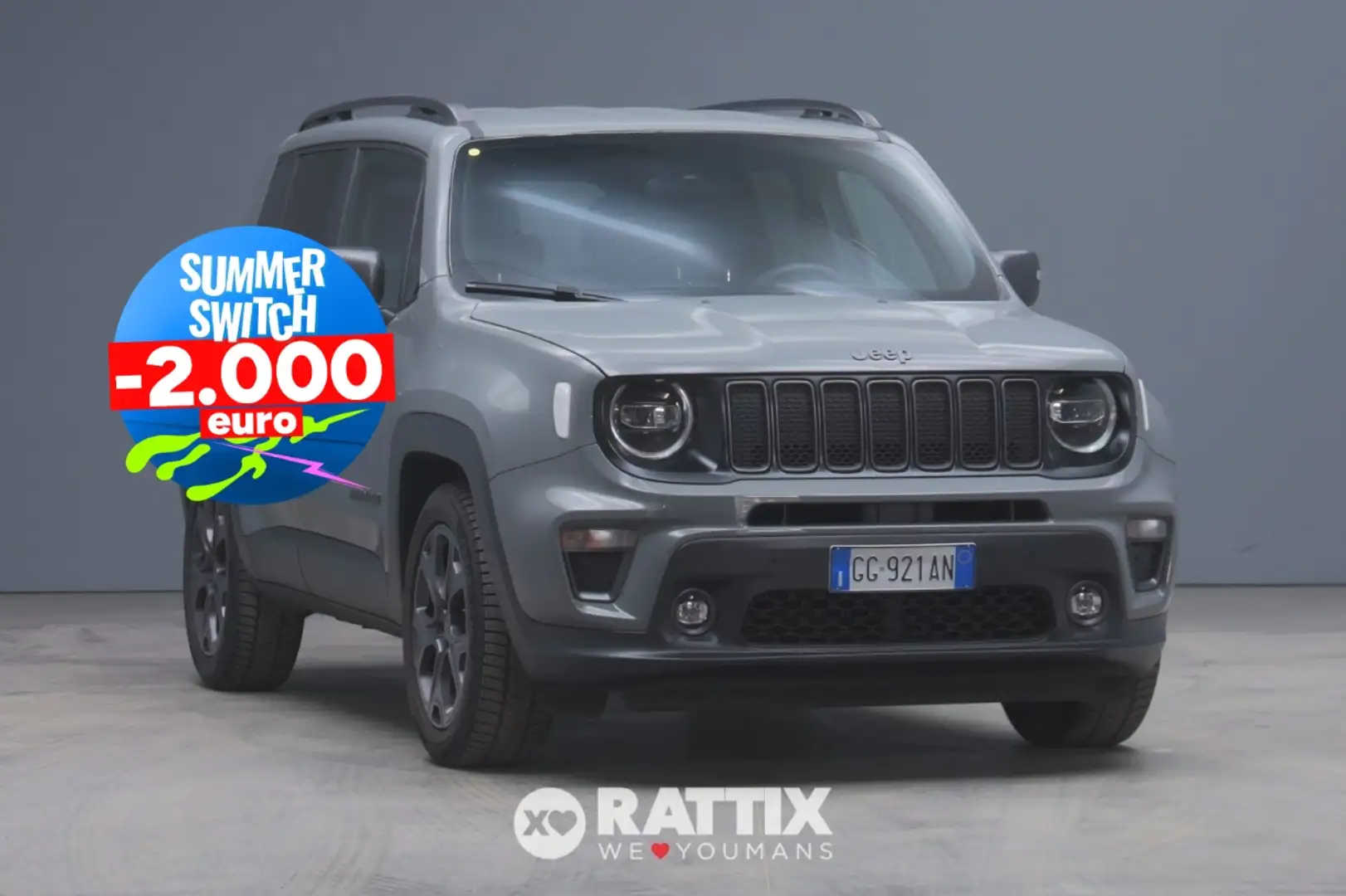 Jeep Renegade 1.0 T3 120CV 80th Anniversary Grigio - 1