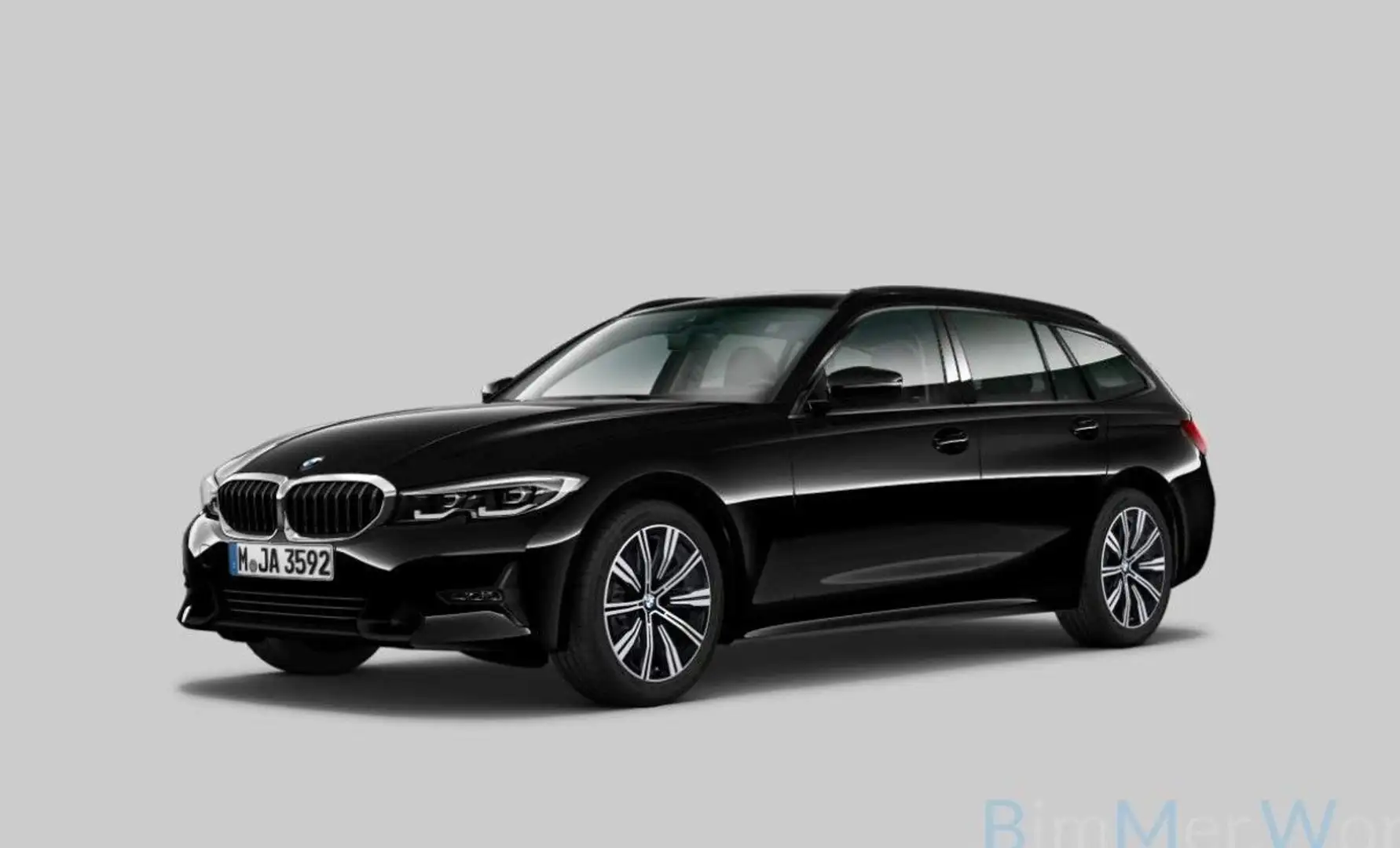 BMW 320 i Touring Sport Line|LIVE|LED|DRIVING|HIFI Schwarz - 1