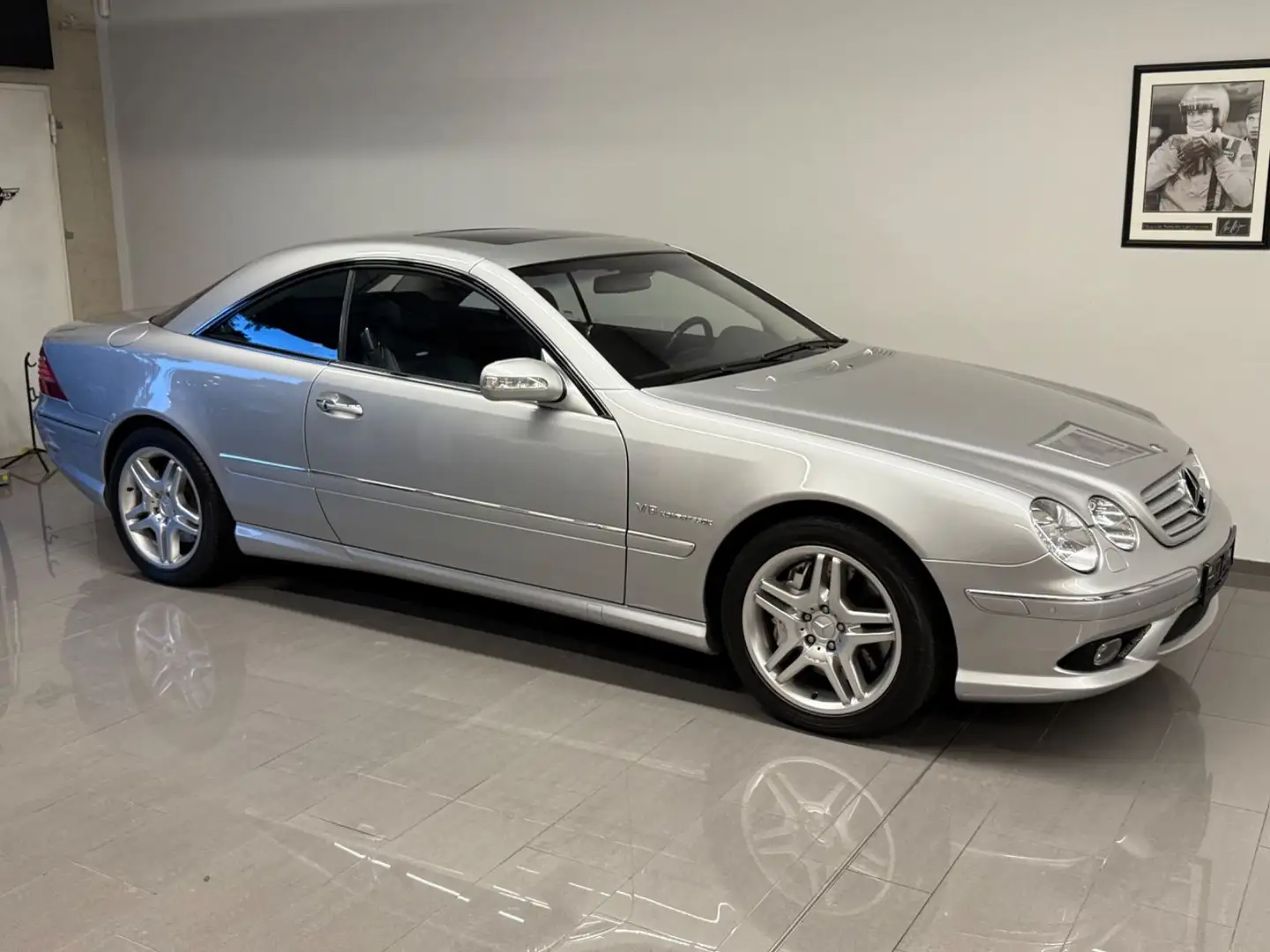 Mercedes-Benz CL 55 AMG Kompressor ,Neuzustand.1.Lack.58900km, Silber - 2