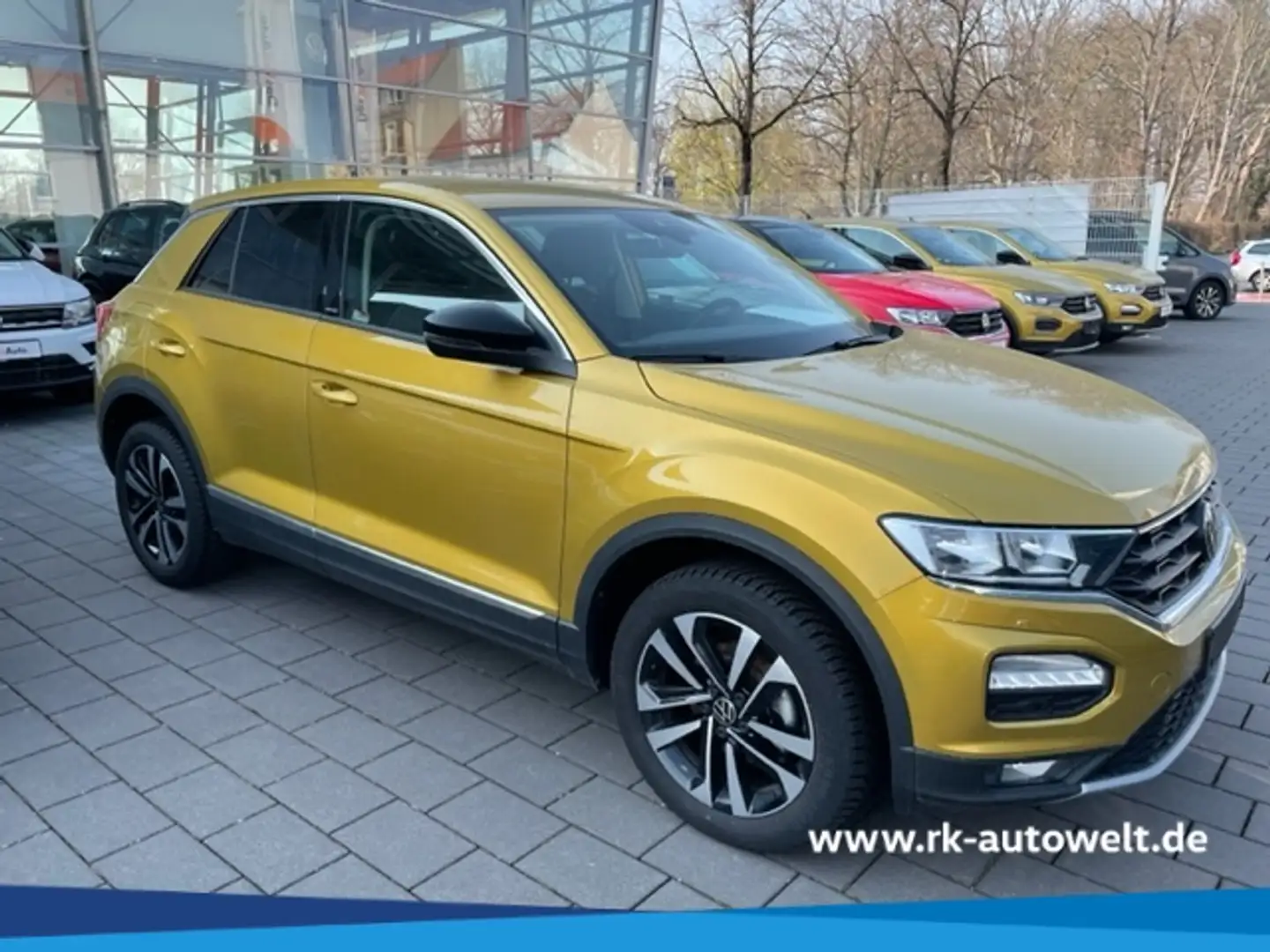 Volkswagen T-Roc 1.5 TSI UNITED NAVI DIGI COCKPIT Kurvenlicht PDCv+ Gelb - 1