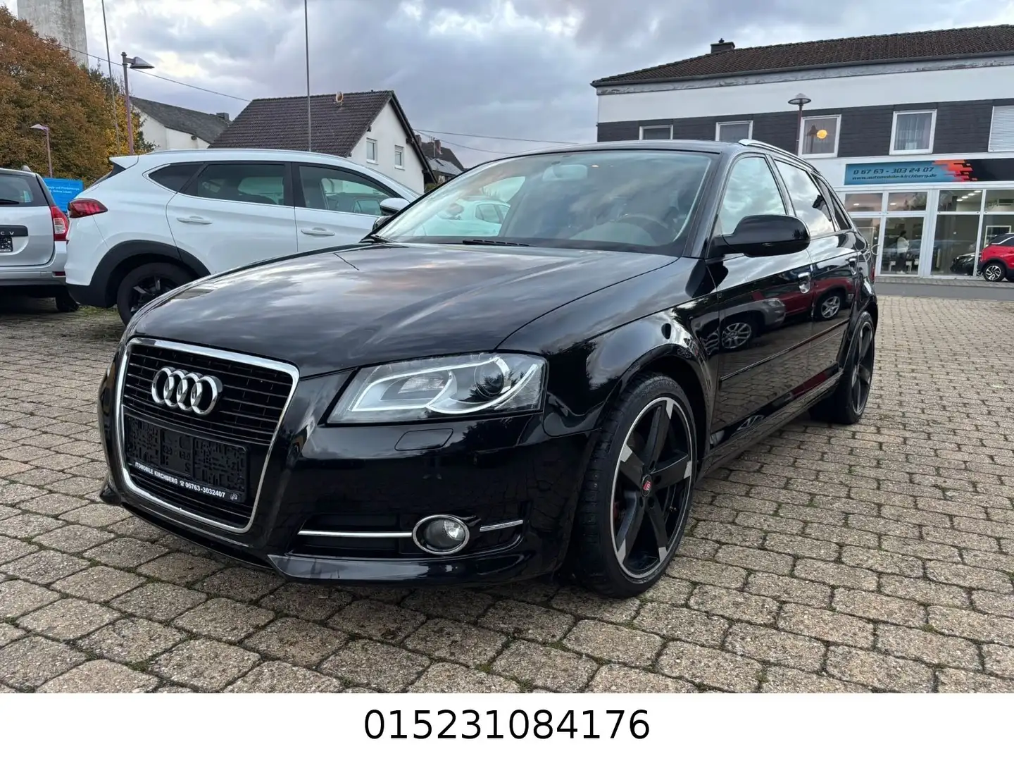 Audi A3 Sportback 2.0 TDI Ambition+Tempomat+Klimaaut. Schwarz - 1