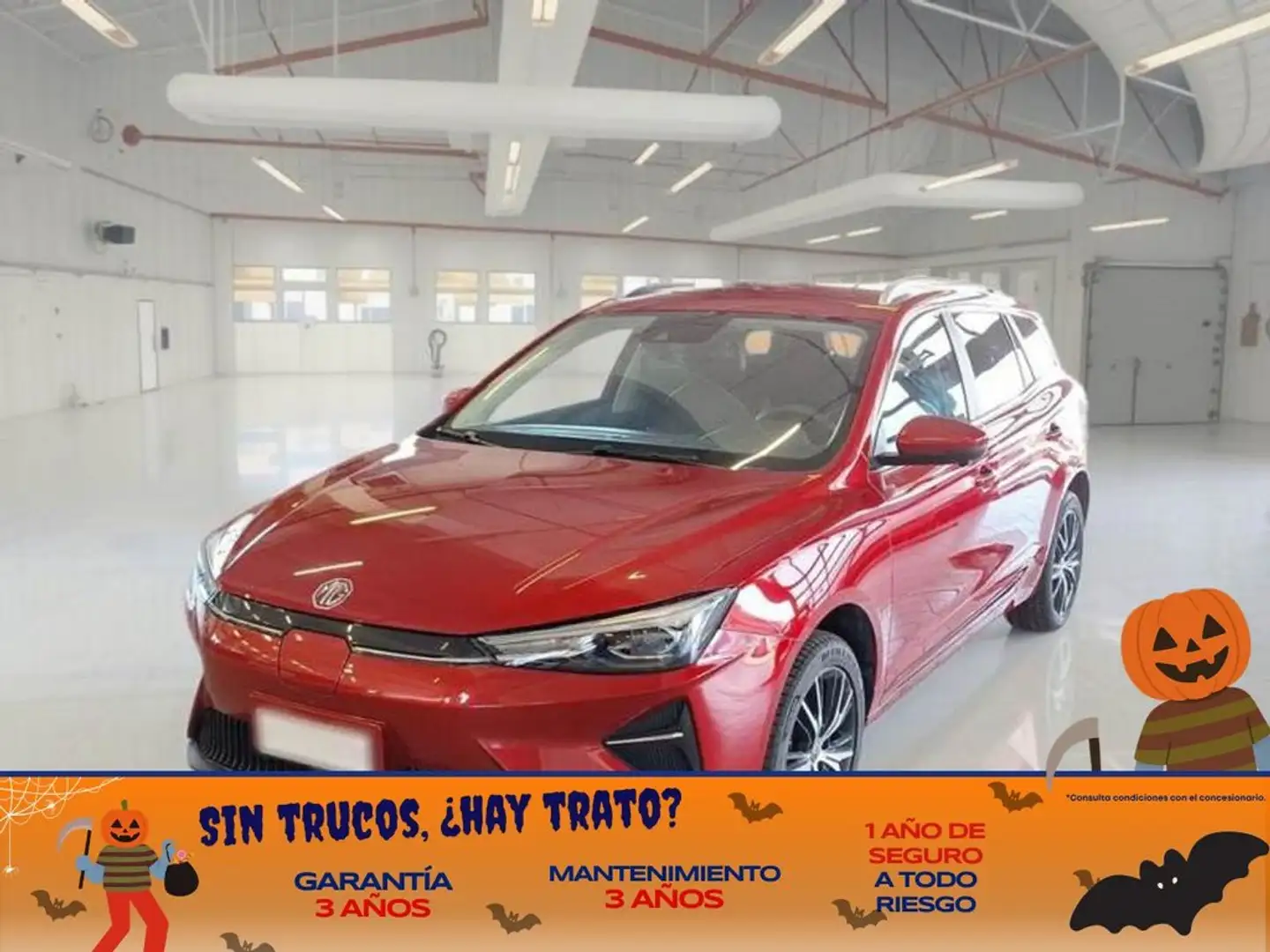 MG MG5 Long Range Luxury Rojo - 1