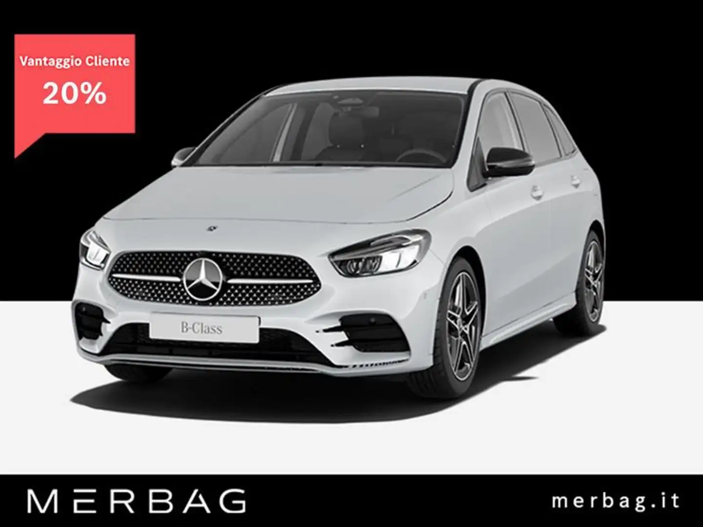 Mercedes-Benz B 180 d Automatic Premium AMG Line Beyaz - 1