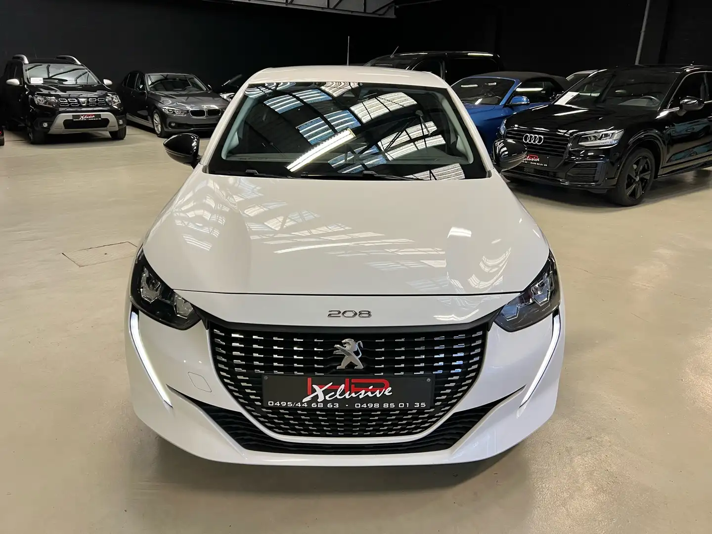 Peugeot 208 1.5 BlueHDi *CLIM*GPS*LED*JA*1 PROP*GARANT  2 ANS* Blanc - 2