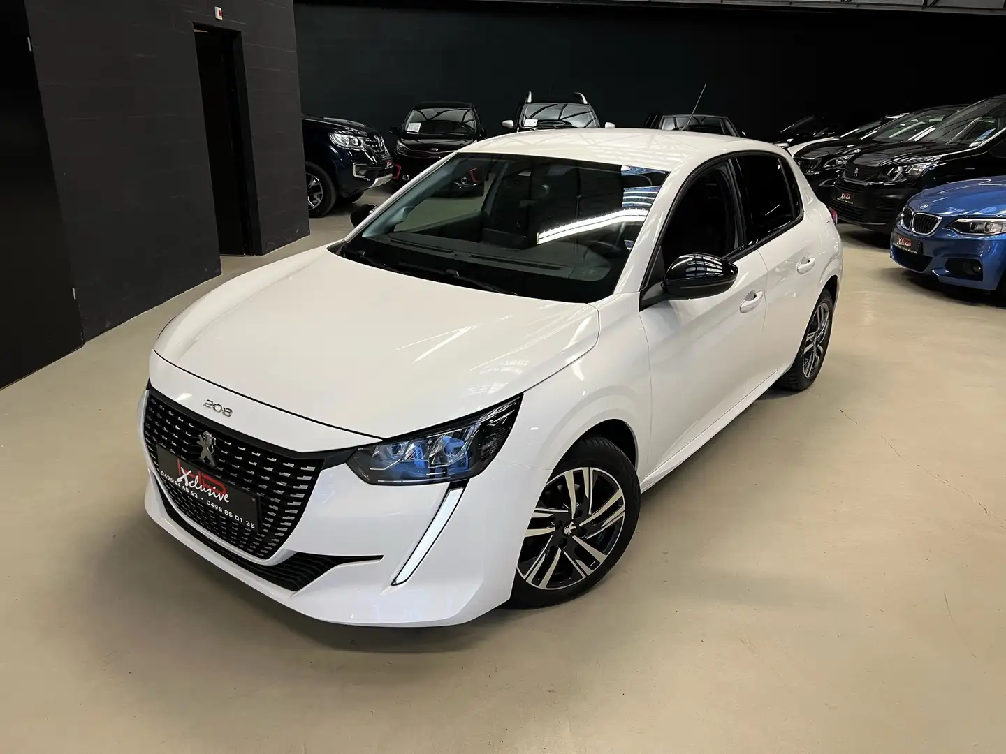 Peugeot 208 1.5 BlueHDi *CLIM*GPS*LED*JA*1 PROP*GARANT  2 ANS* Blanc - 1