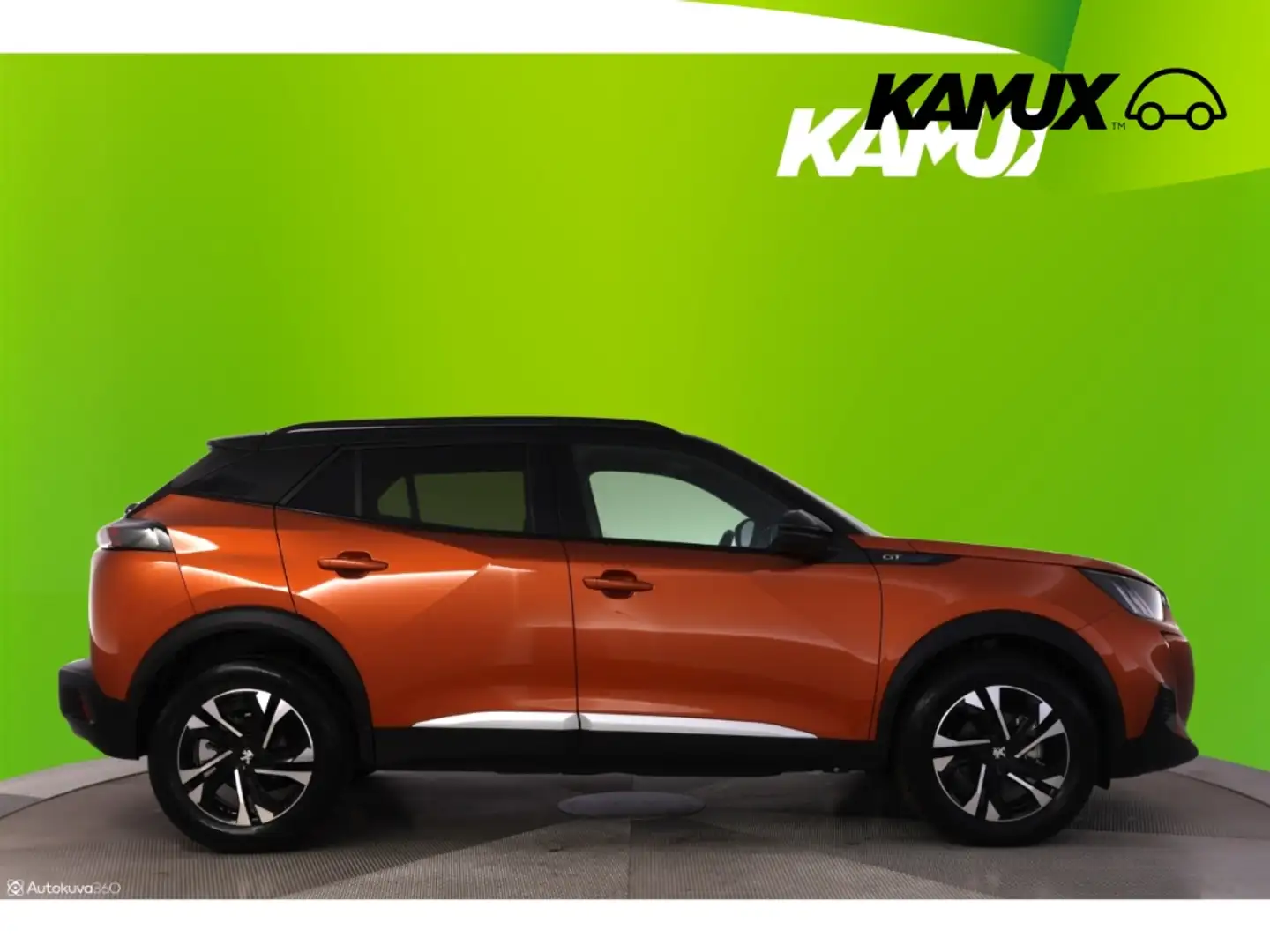 Peugeot 2008 1.2PureTech GT+LED+NAVI+KAMERA+PDC Naranja - 2