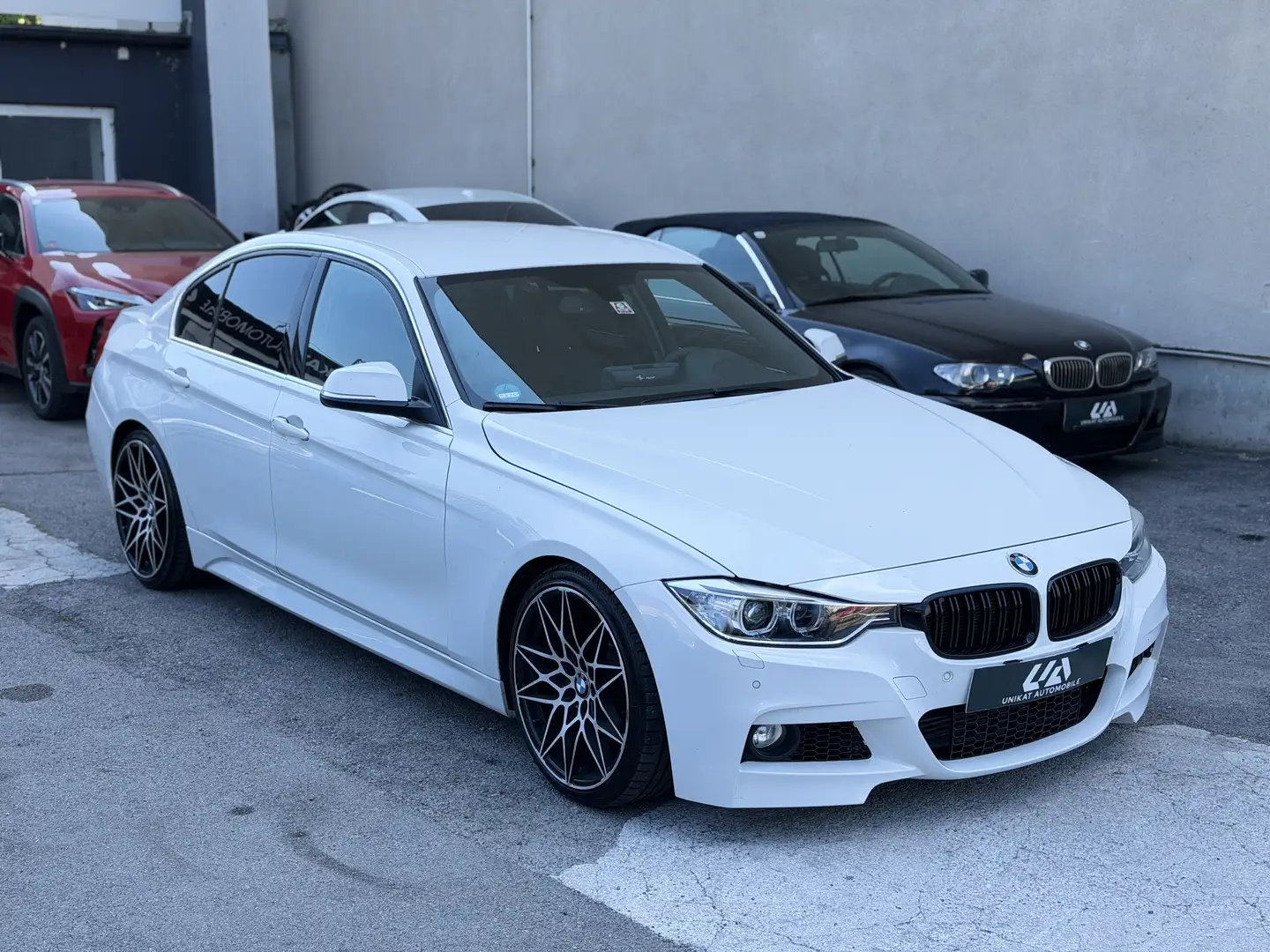 BMW 320 320d M-Paket Weiß - 2