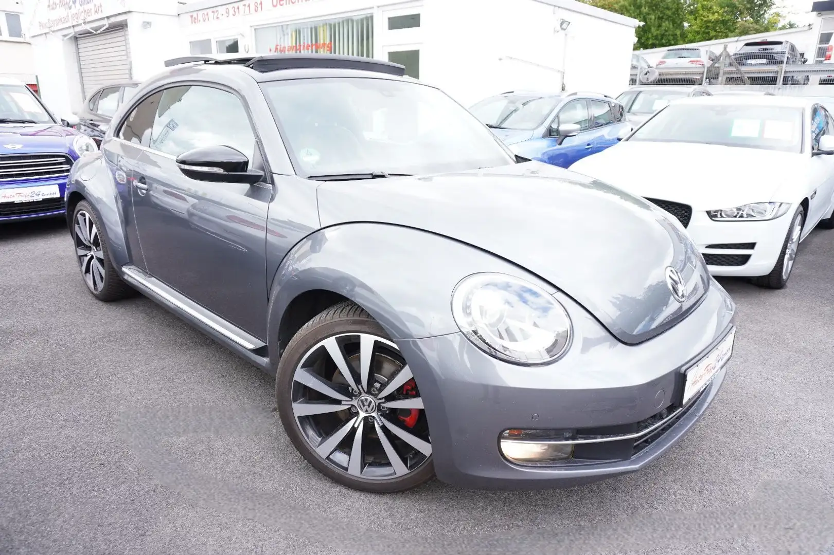 Volkswagen Beetle 2.0 TSI Sport*Fender*Xenon*Pano*19Zoll*++ Gris - 1