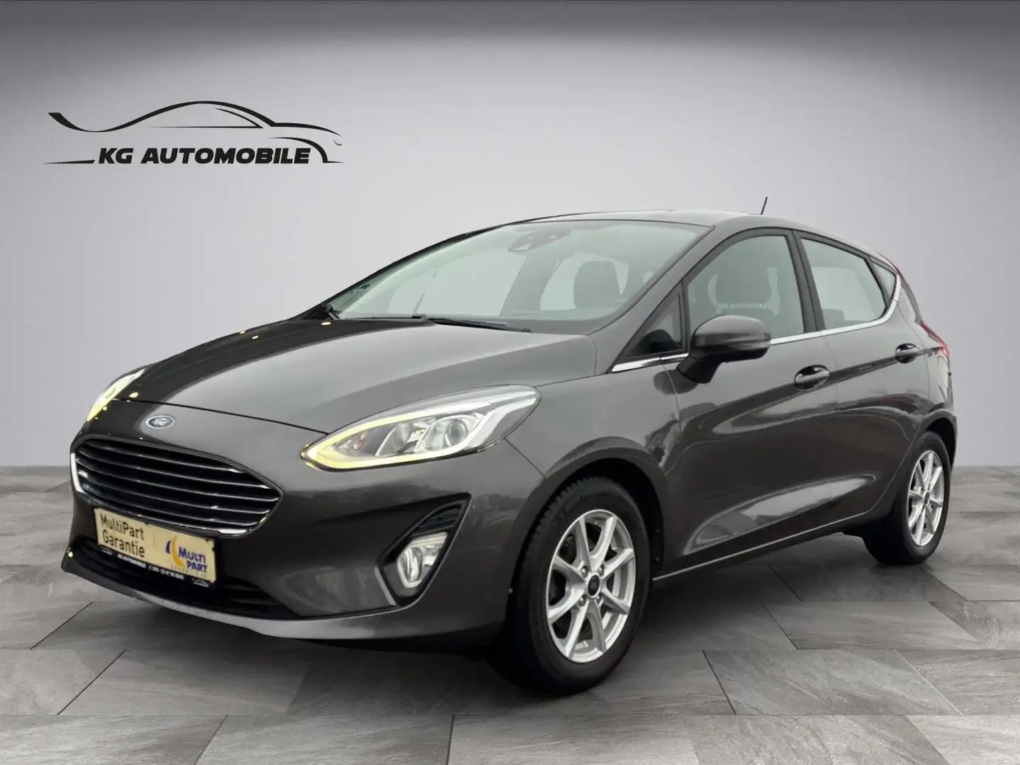 Ford Fiesta Titanium 1.0 Automatik SERVICE NEU Gris - 1