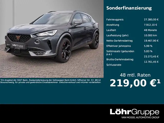 Cupra Formentor VZ e Hybrid DSG /Navi/LED/Pano/RFK/ACC