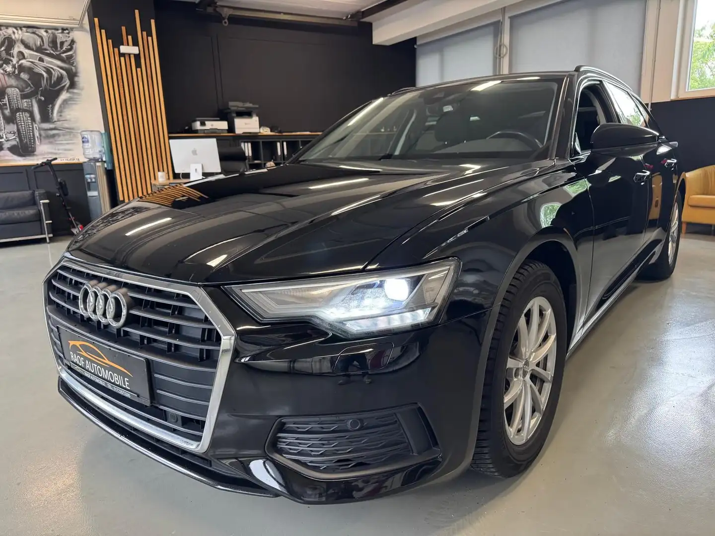 Audi A6 2.0 16V TDI 1HAND LED AHK ACC MWST AUSWEISBAR Noir - 1