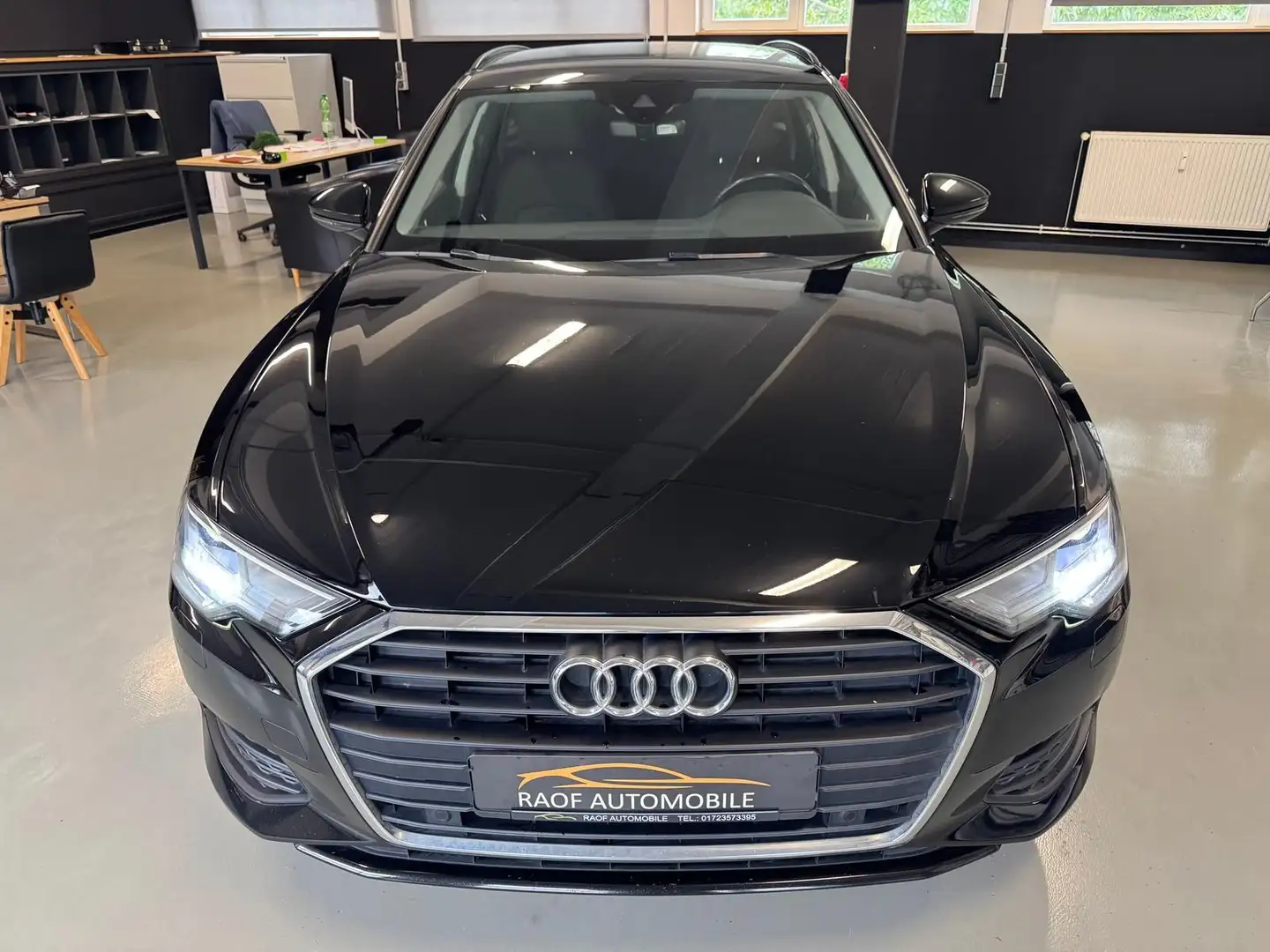 Audi A6 2.0 16V TDI 1HAND LED AHK ACC MWST AUSWEISBAR Noir - 2