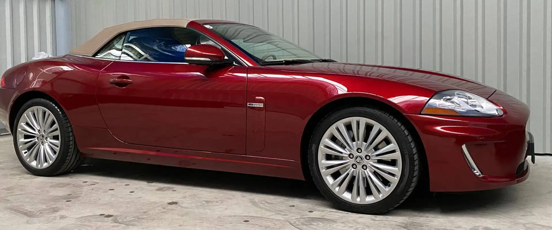 Jaguar XK XK 5,0 Portfolio Cabrio Portfolio Rot - 2