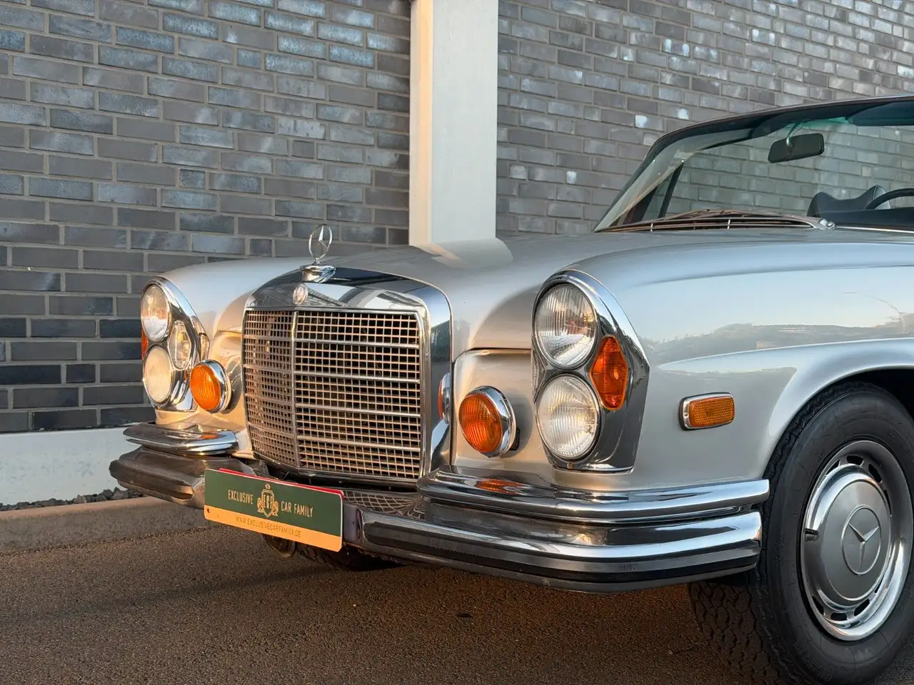 Mercedes-Benz 280 SE 3.5 Flachkühler Werkscabriolet - Matching, foto 9