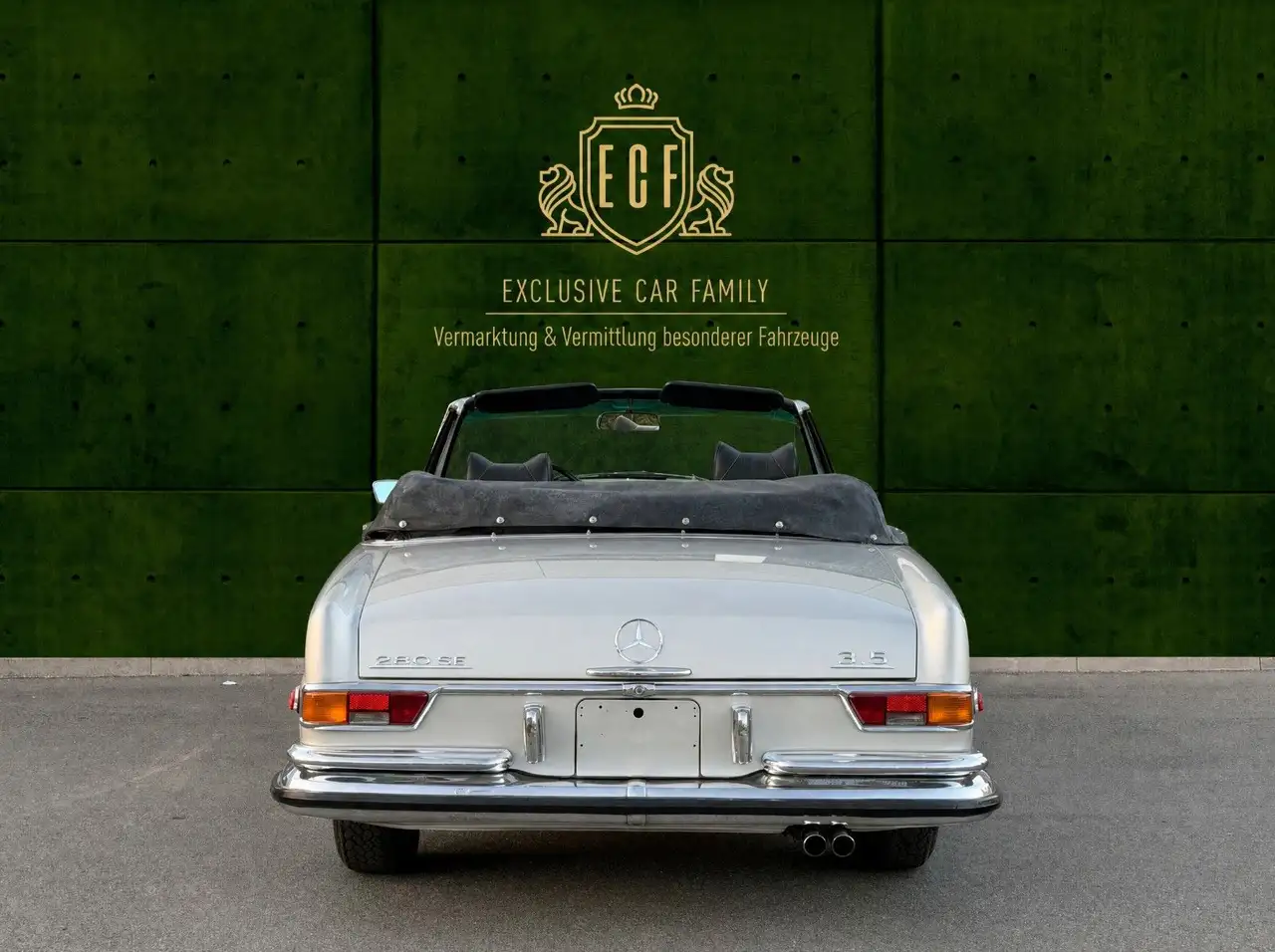 Mercedes-Benz 280 SE 3.5 Flachkühler Werkscabriolet - Matching, foto 5