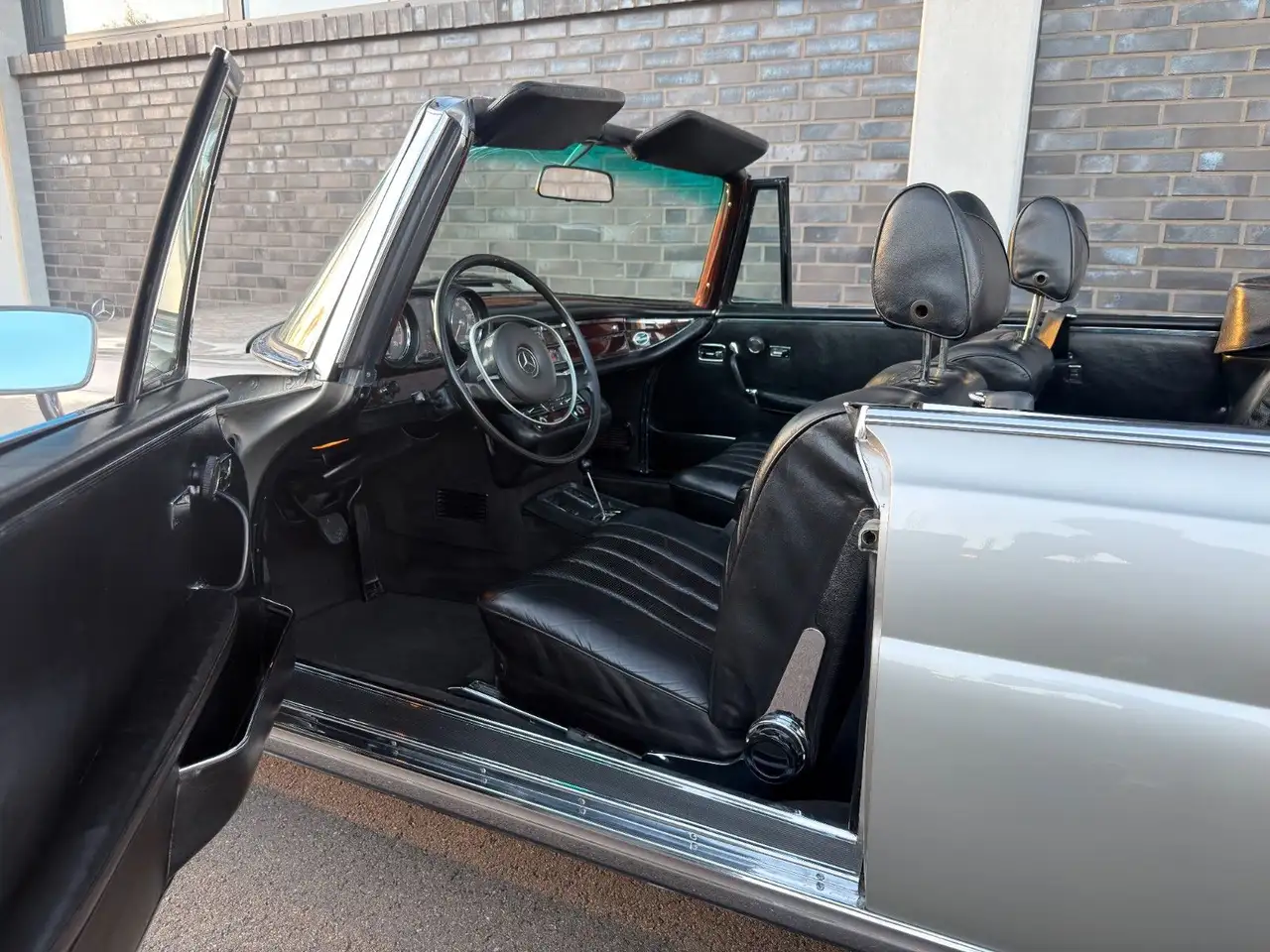 Mercedes-Benz 280 SE 3.5 Flachkühler Werkscabriolet - Matching, foto 11