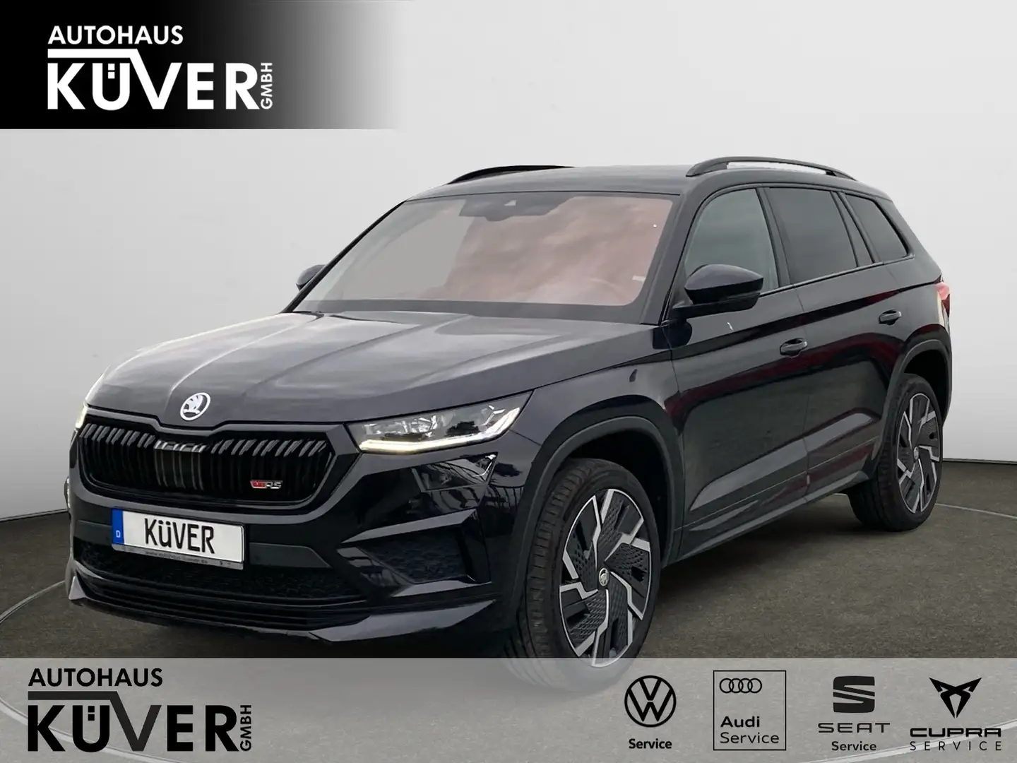 Skoda Kodiaq RS 2,0 TSI DSG 4x4 Navi+ACC+Matrix+Shzg. Schwarz - 1
