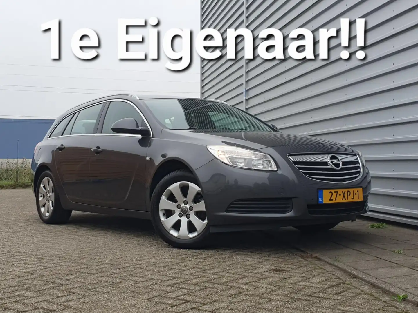 Opel Insignia Sports Tourer 1.6 T Clima/Navi/Dealer OH!/1e Eigen Grau - 2