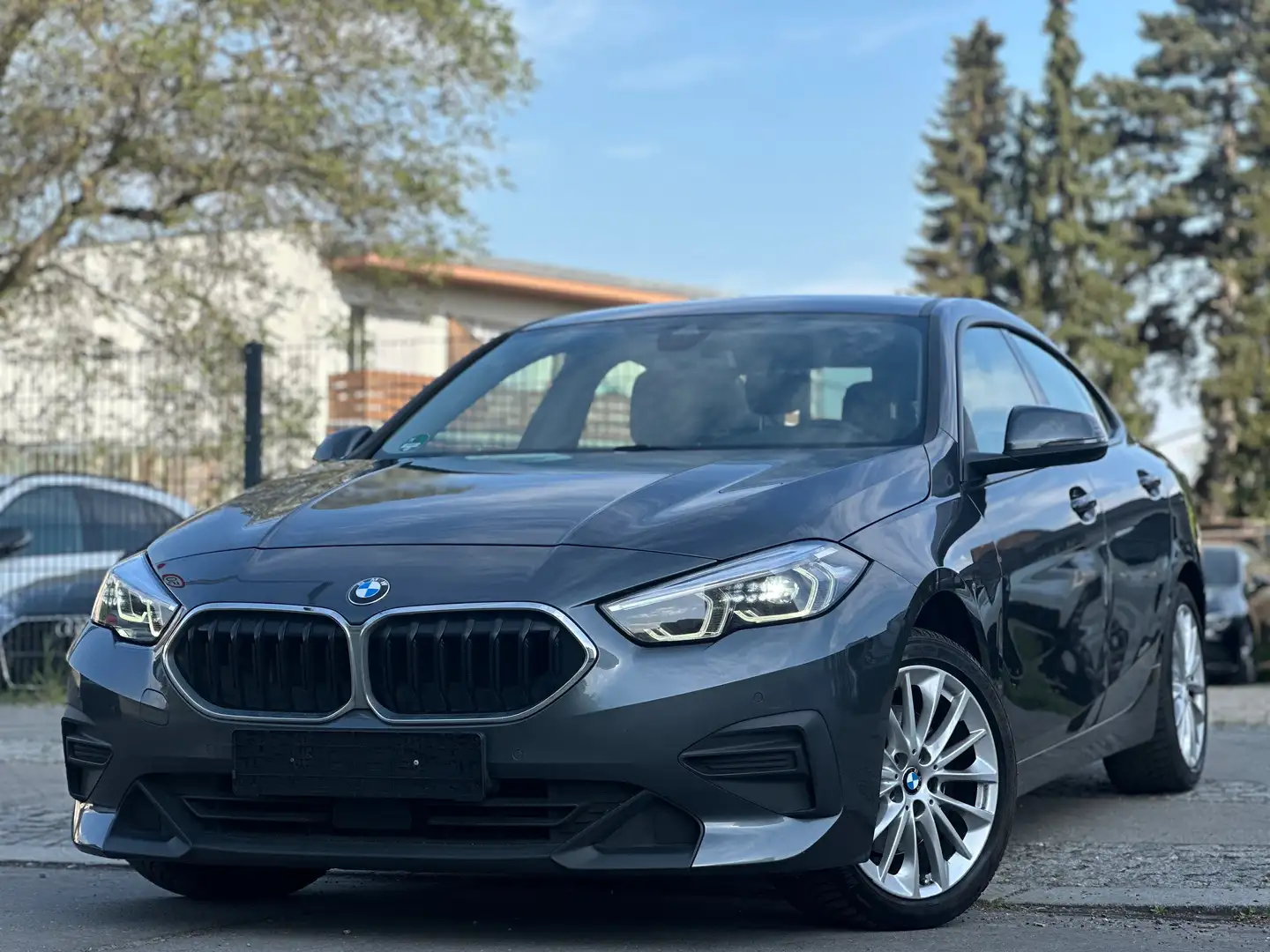 BMW 218 218 i Grand Cupe Advantage/Braunes Leder/LED Gris - 1