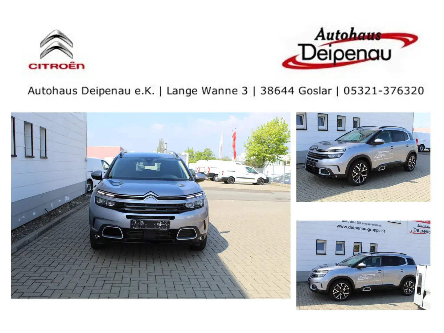 Citroen C5 Aircross Feel HDI180 EAT8 LED Navi Drive Assist el. Heckkla Gris - 1