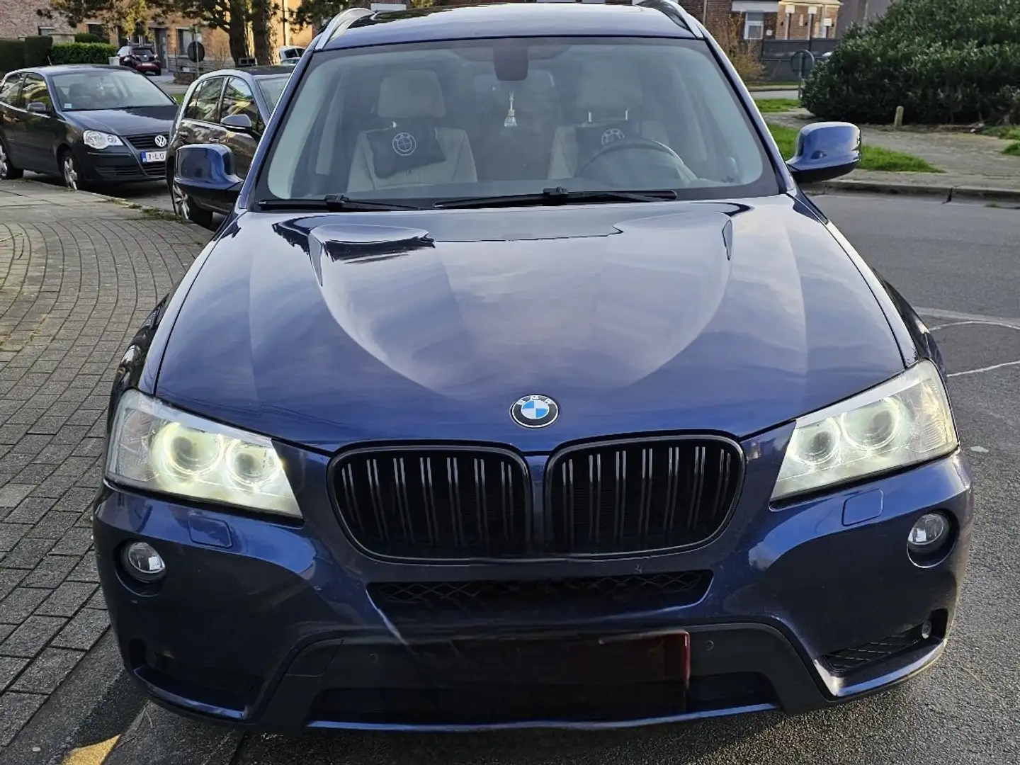 BMW X3 2.0 dA sDrive18 Bleu - 1