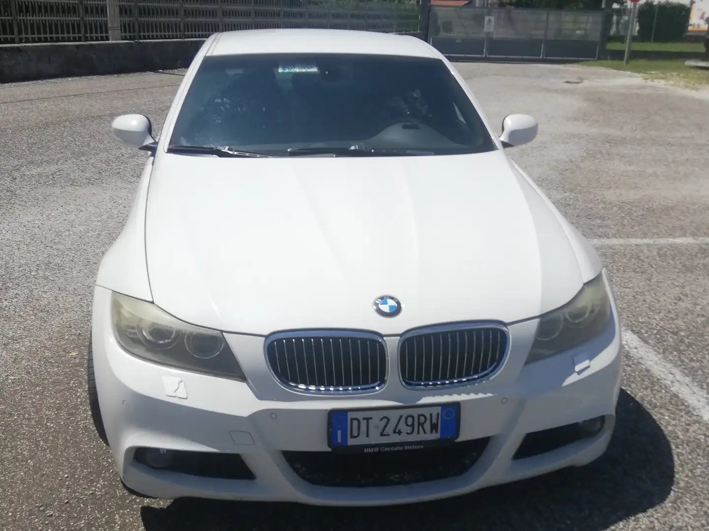 BMW 335 Serie 3 E90 Berlina 335d Msport auto FL Nero - 1