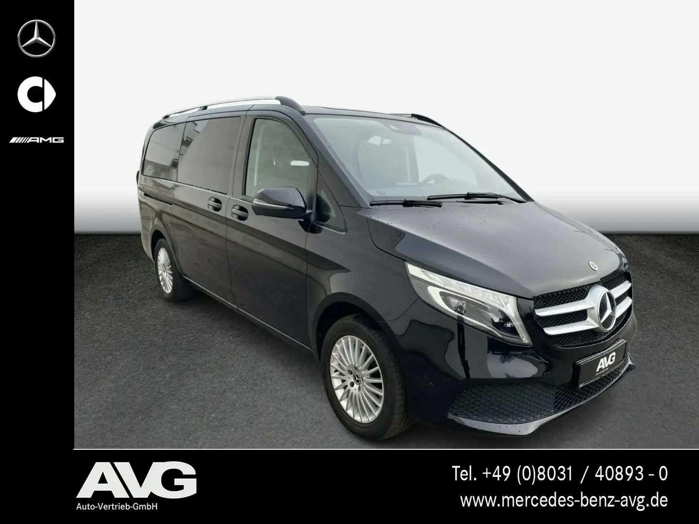 Mercedes-Benz V 250 V 250 d 4MATIC EDITION Lang LED AHK El. Türen BC Negro - 2