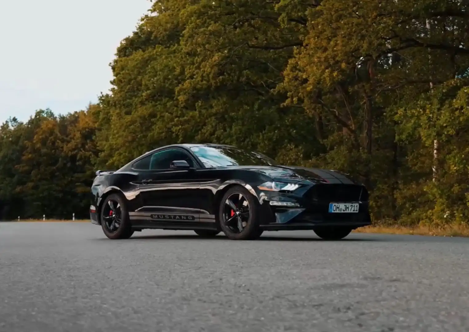 Ford Mustang 2,3 Ecoboost Nero - 1