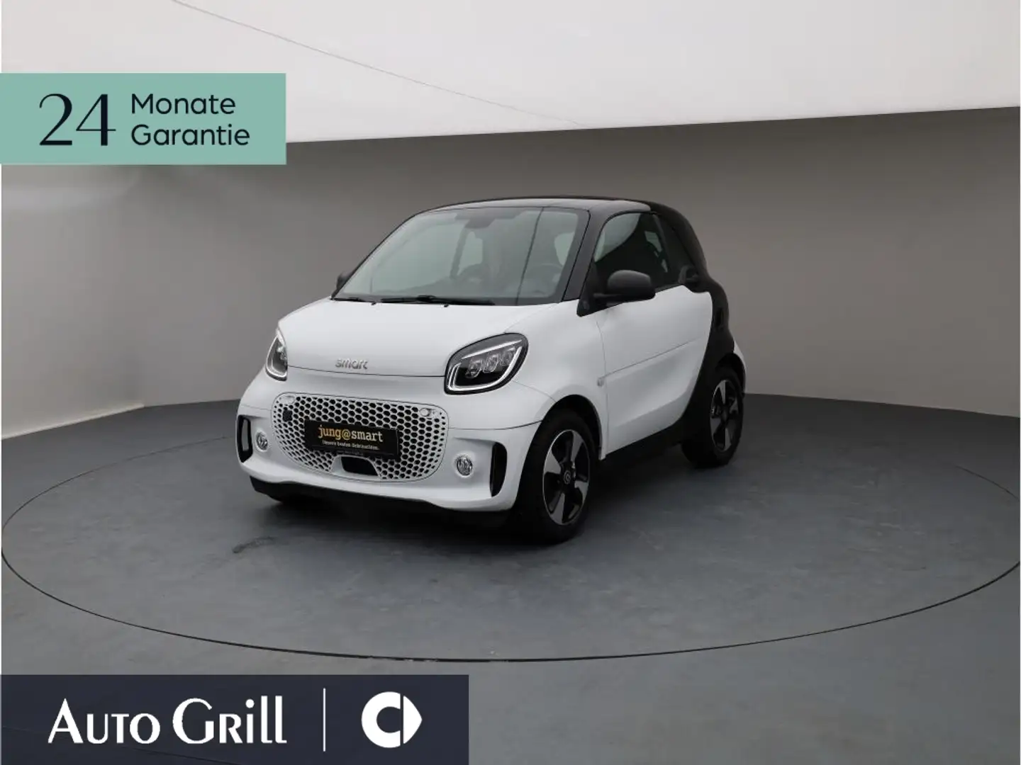 smart forTwo EQ  Exkl 22kw Pano LED Kamera 1528km Weiß - 2