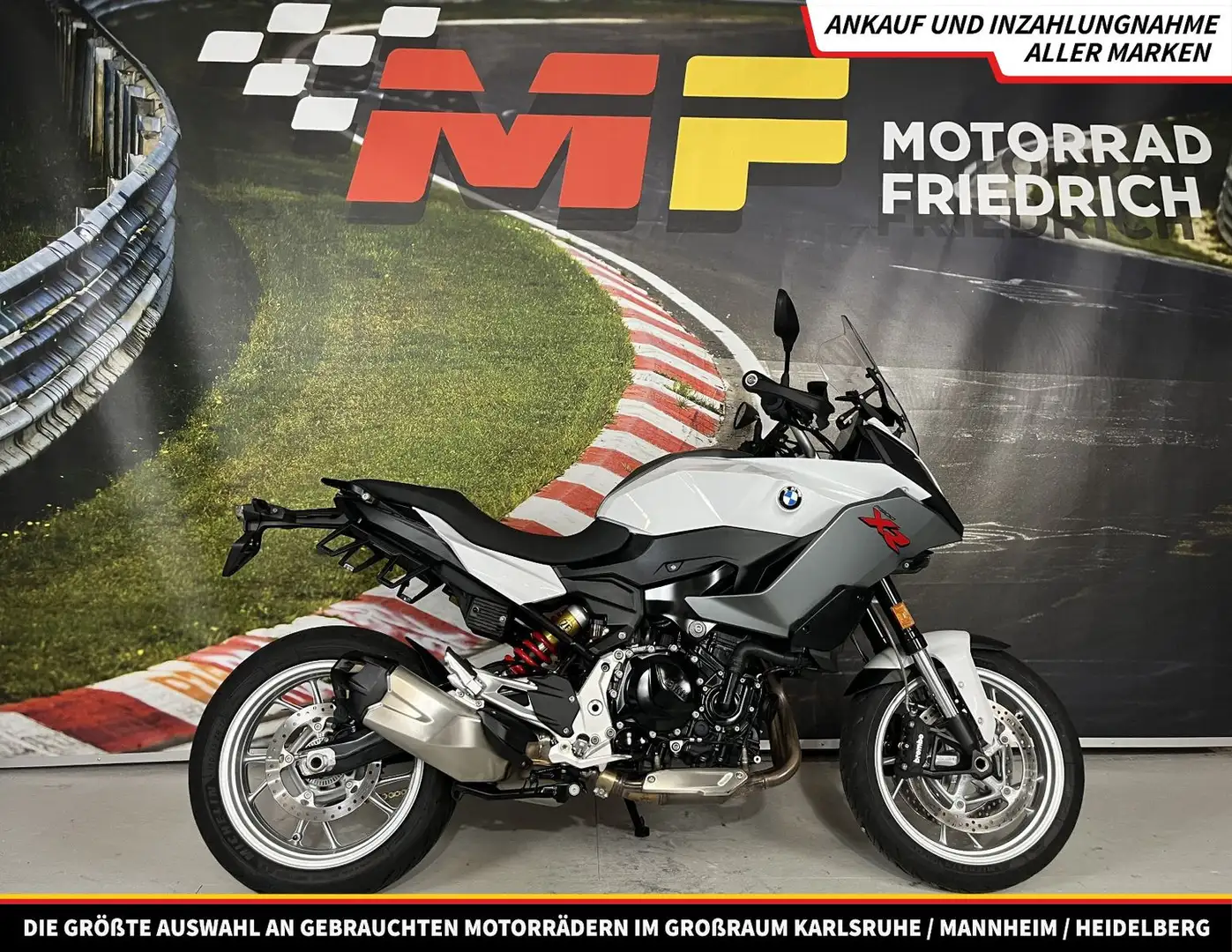 BMW F 900 XR A2 35kW [4 PAKETE|NEUE REIFEN+INSPEKTION] Blanc - 1