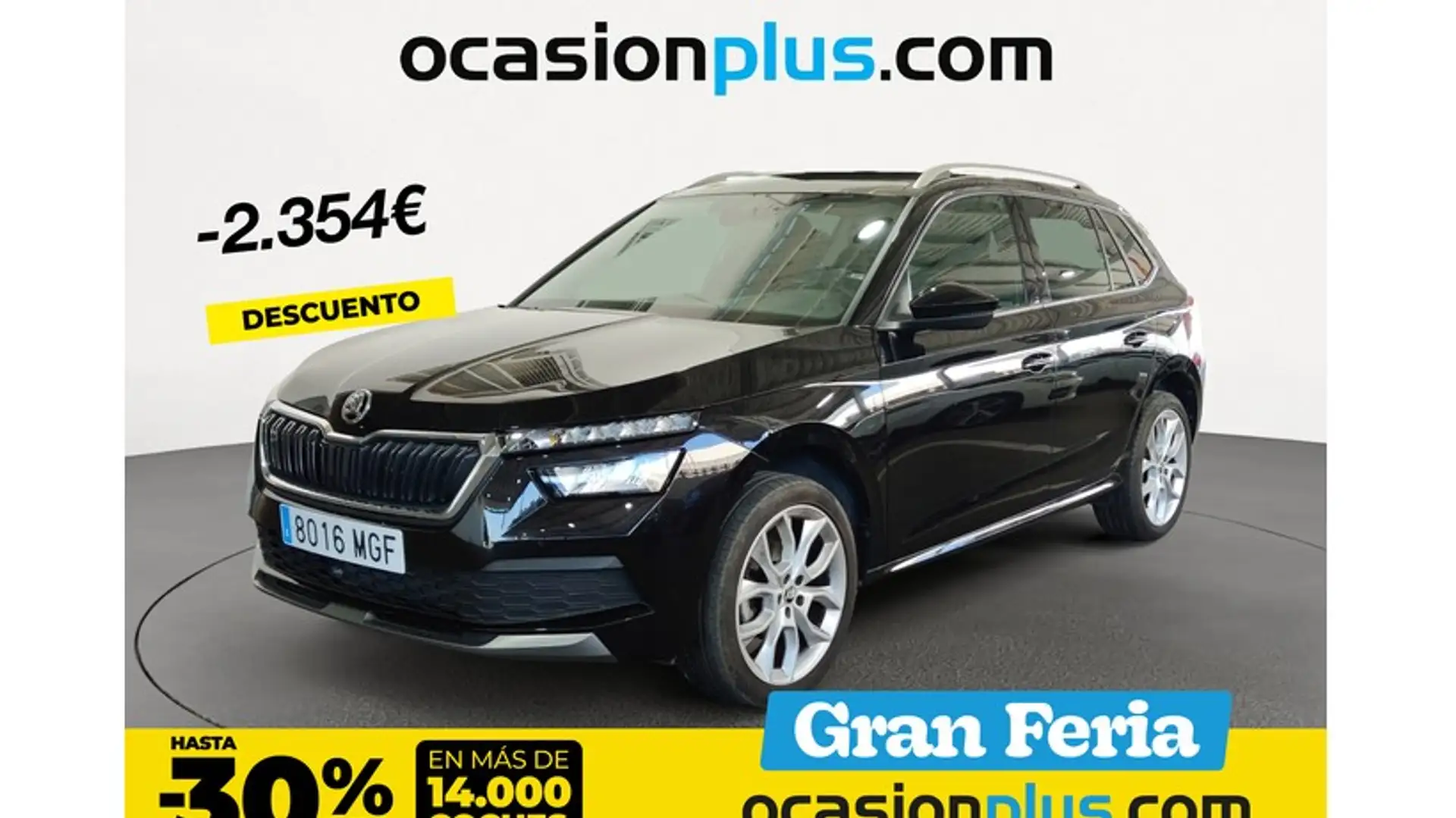 Skoda Kamiq 1.5 TSI Sport Zwart - 1
