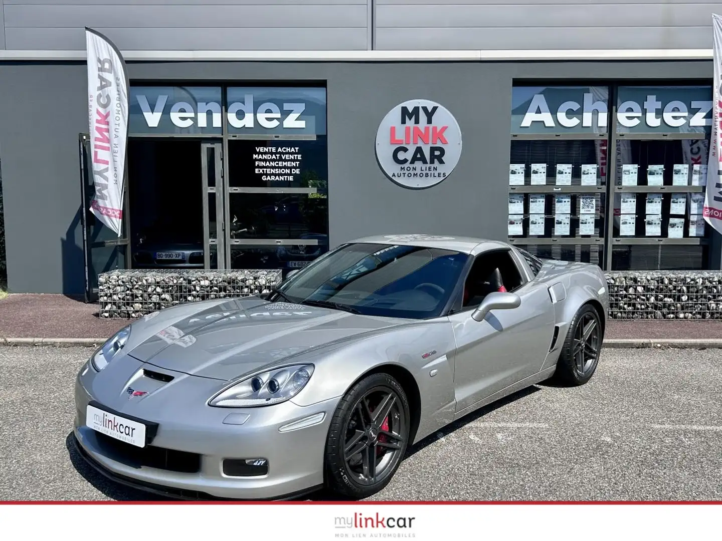 Chevrolet Corvette C6 Coupé Z06 7.0 V8 512 non importée km certifié Grijs - 1