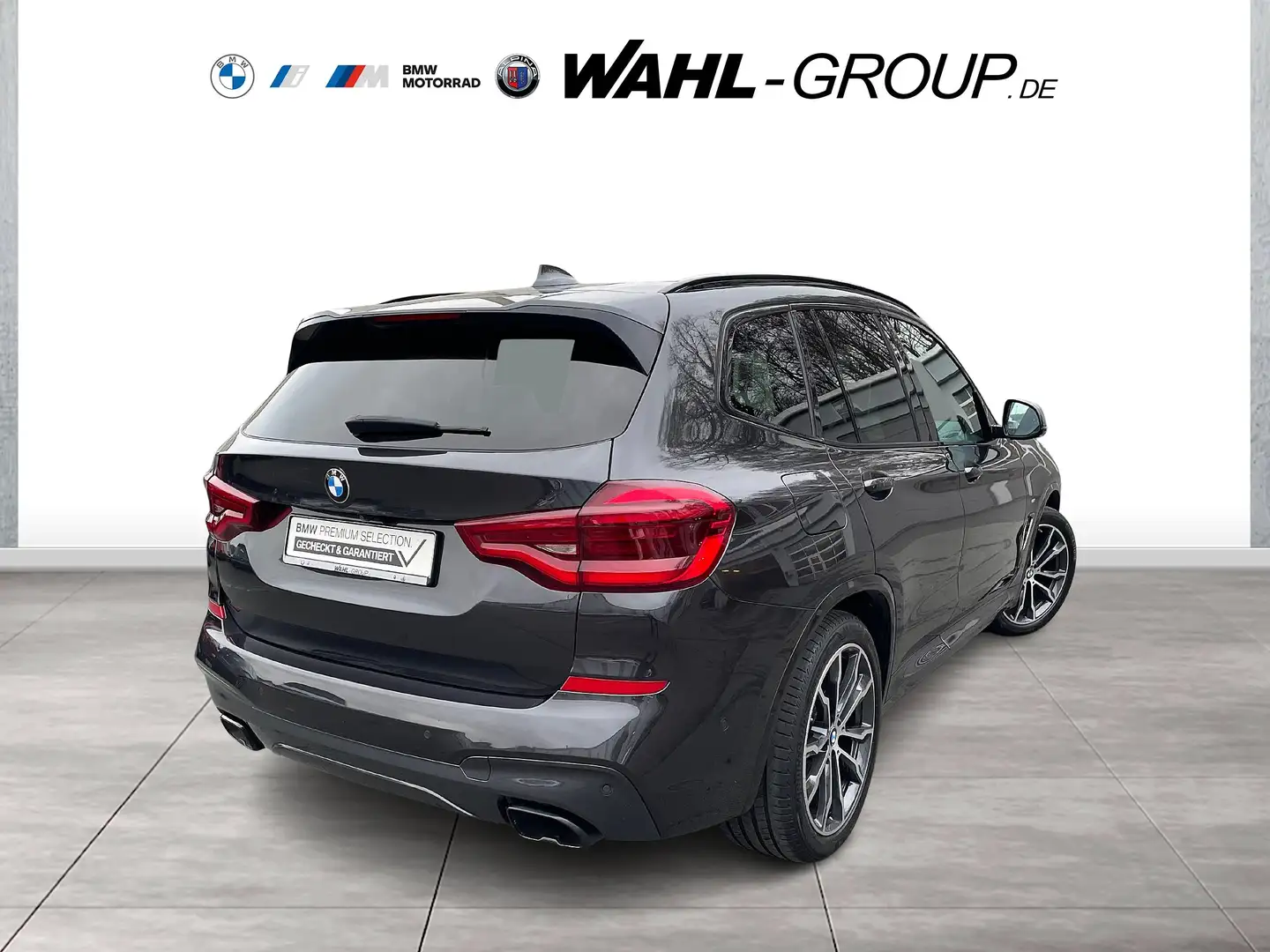 BMW X3 M 40i HEAD-UP HIFI LED PANO AHK ALU 20" Gris - 2
