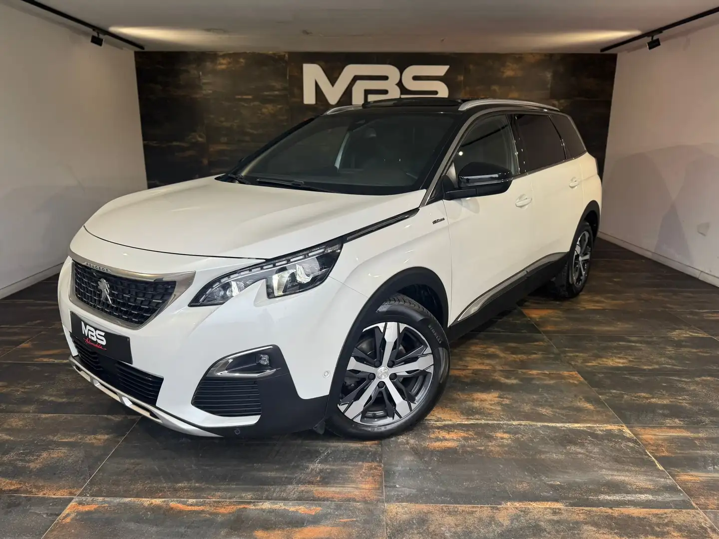 Peugeot 5008 CAMÉRA 360° * CLIM-BIZONE * CARPLAY * GPS * Blanc - 2