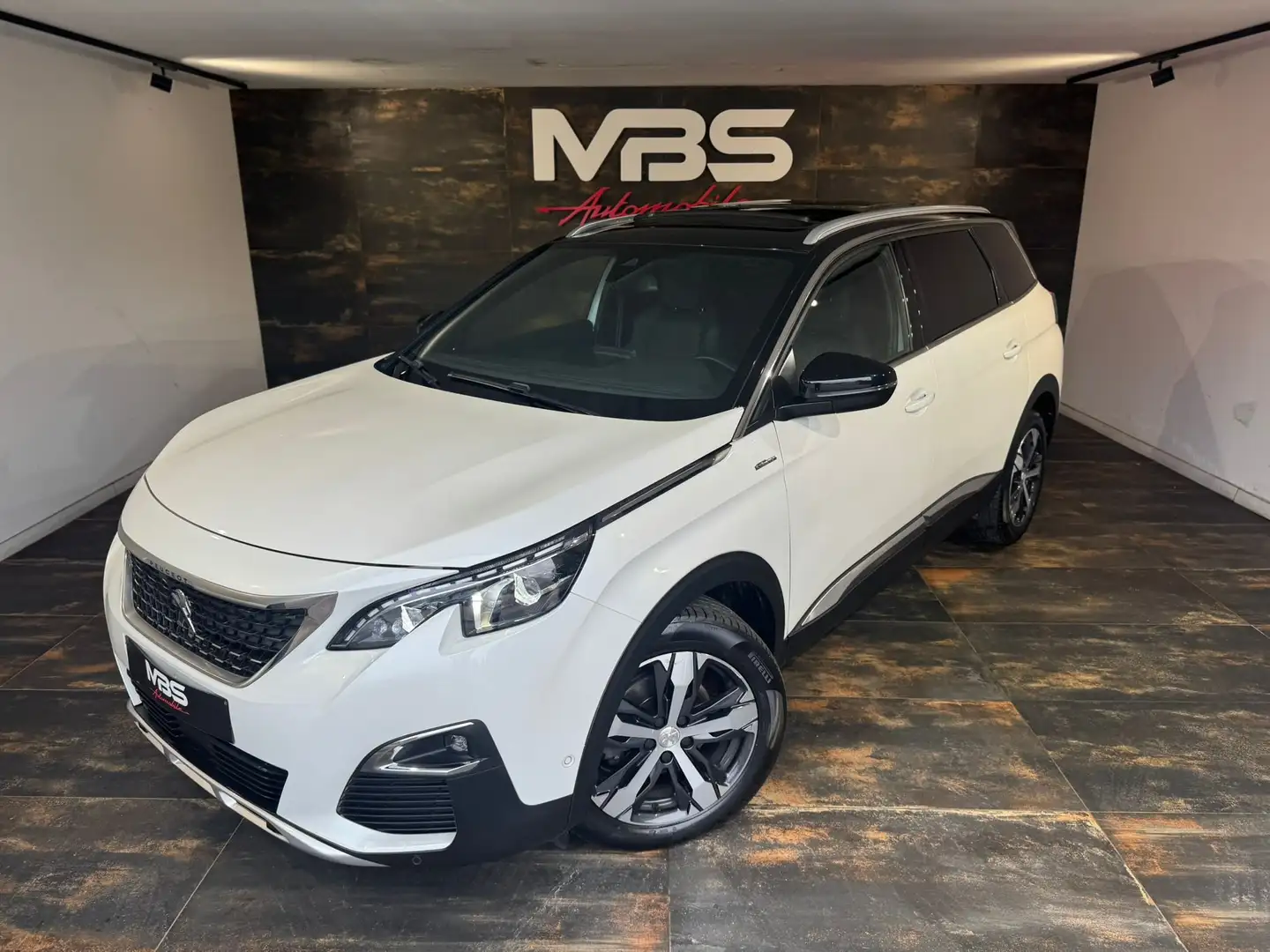 Peugeot 5008 CAMÉRA 360° * CLIM-BIZONE * CARPLAY * GPS * Blanc - 1
