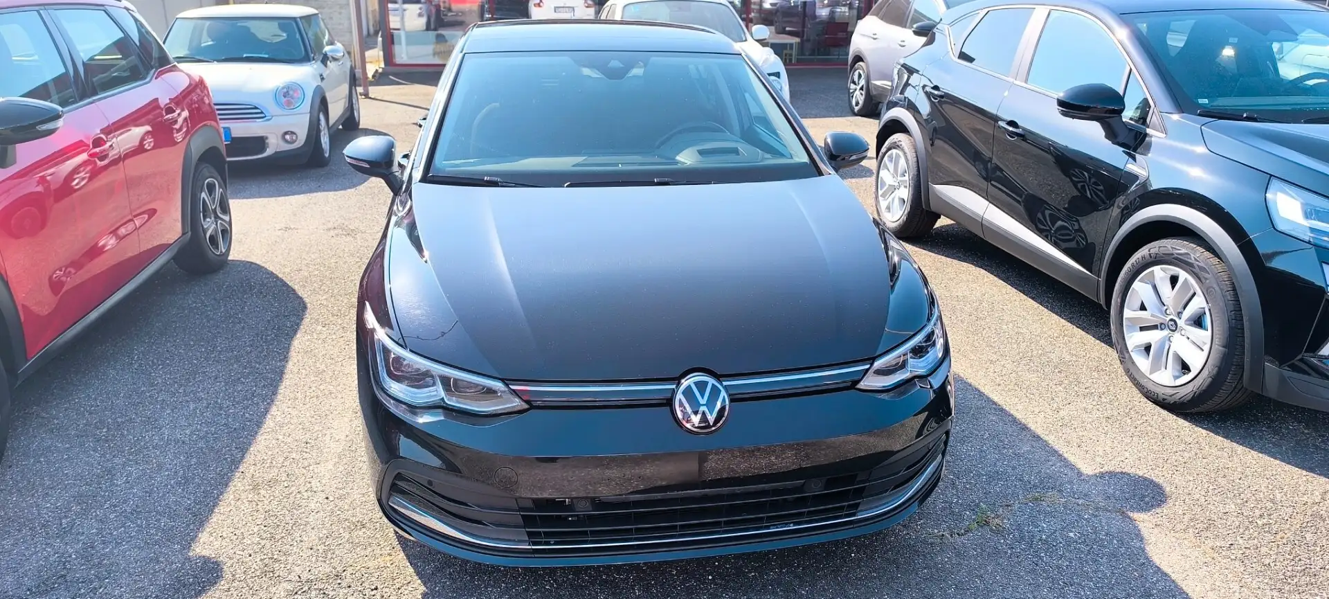 Volkswagen Golf 2.0TDI 150CV 5P ACTIVE HUD PANO LED NAVI VIRTUAL 3 Nero - 2