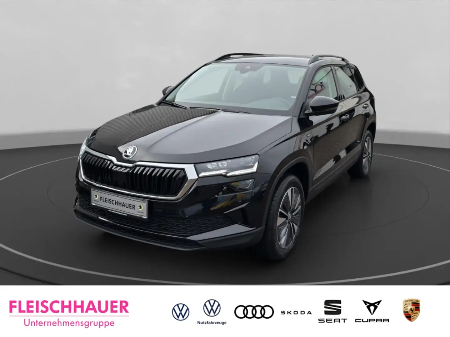 Skoda Karoq Drive 1,5 TSI AHK Navi Digitales Cockpit LED Sperr Schwarz - 1