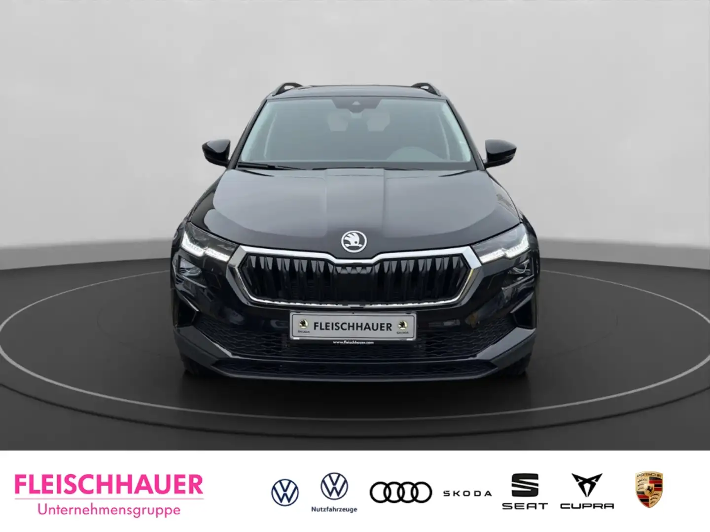 Skoda Karoq Drive 1,5 TSI AHK Navi Digitales Cockpit LED Sperr Schwarz - 2